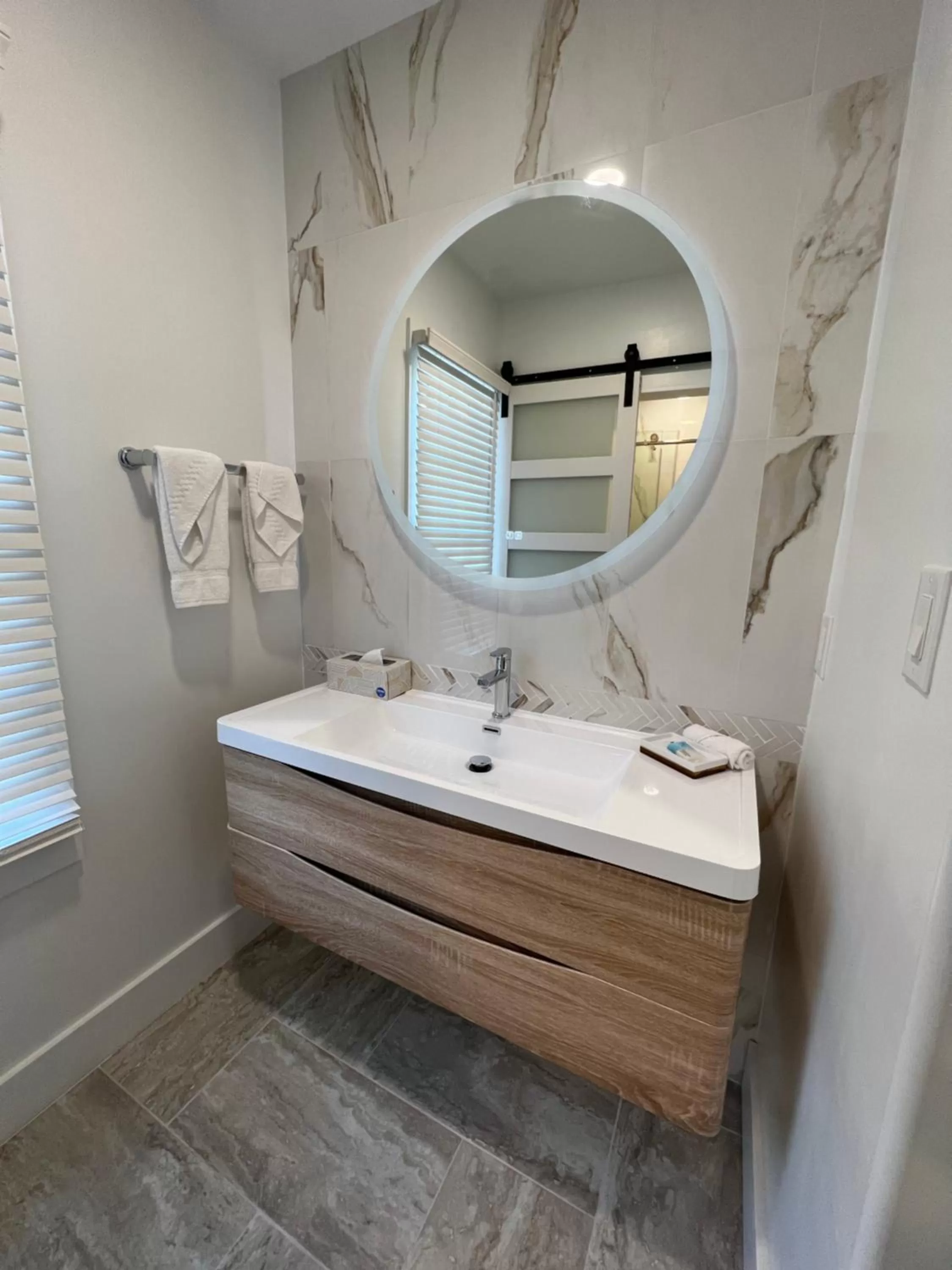 Bathroom in Elaine's Cape May Boutique Hotel