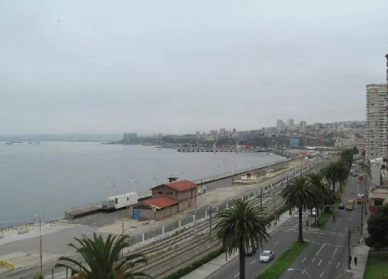 Sea view in Hotel Diego de Almagro Valparaíso