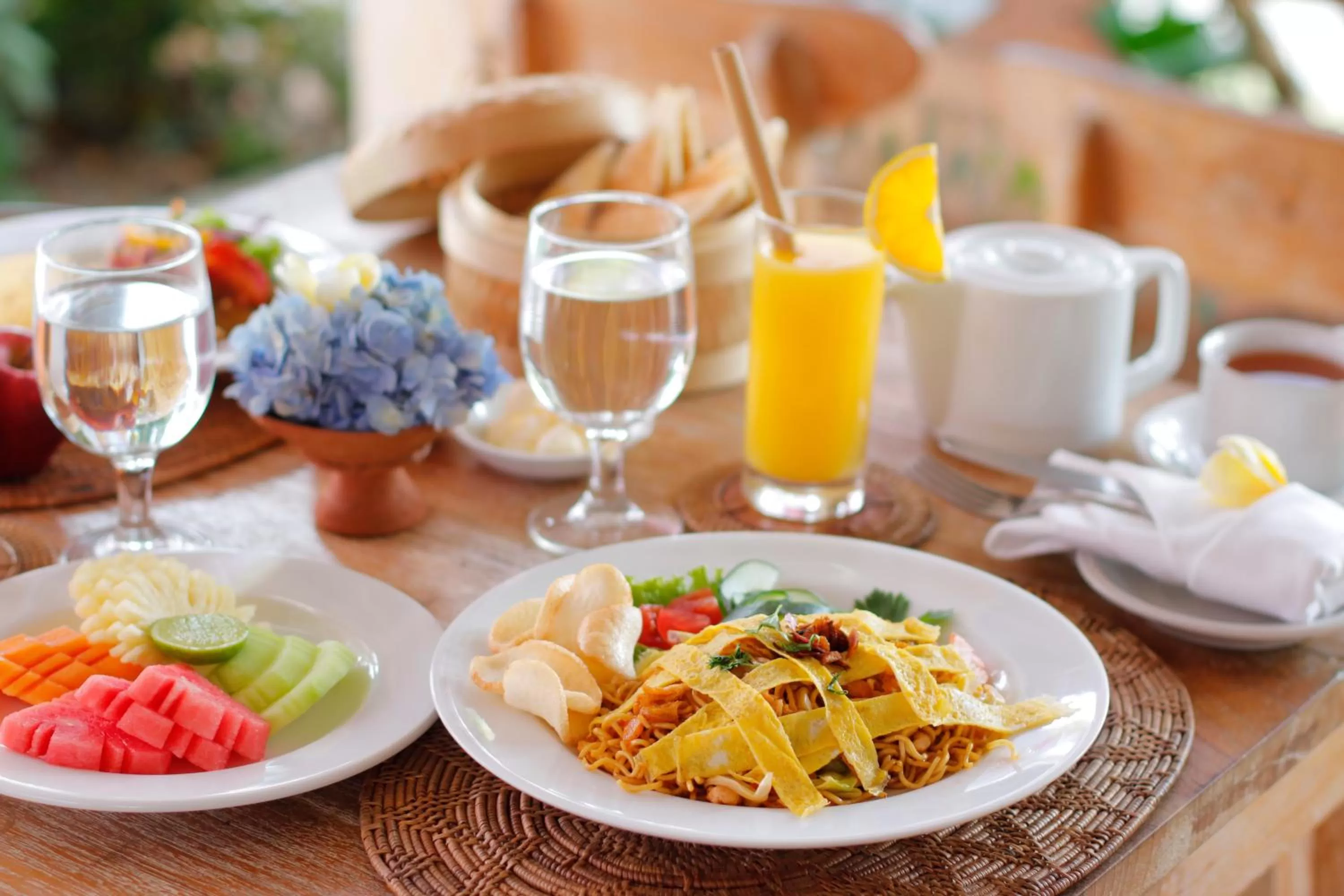 Food in Alamdini Resort Ubud