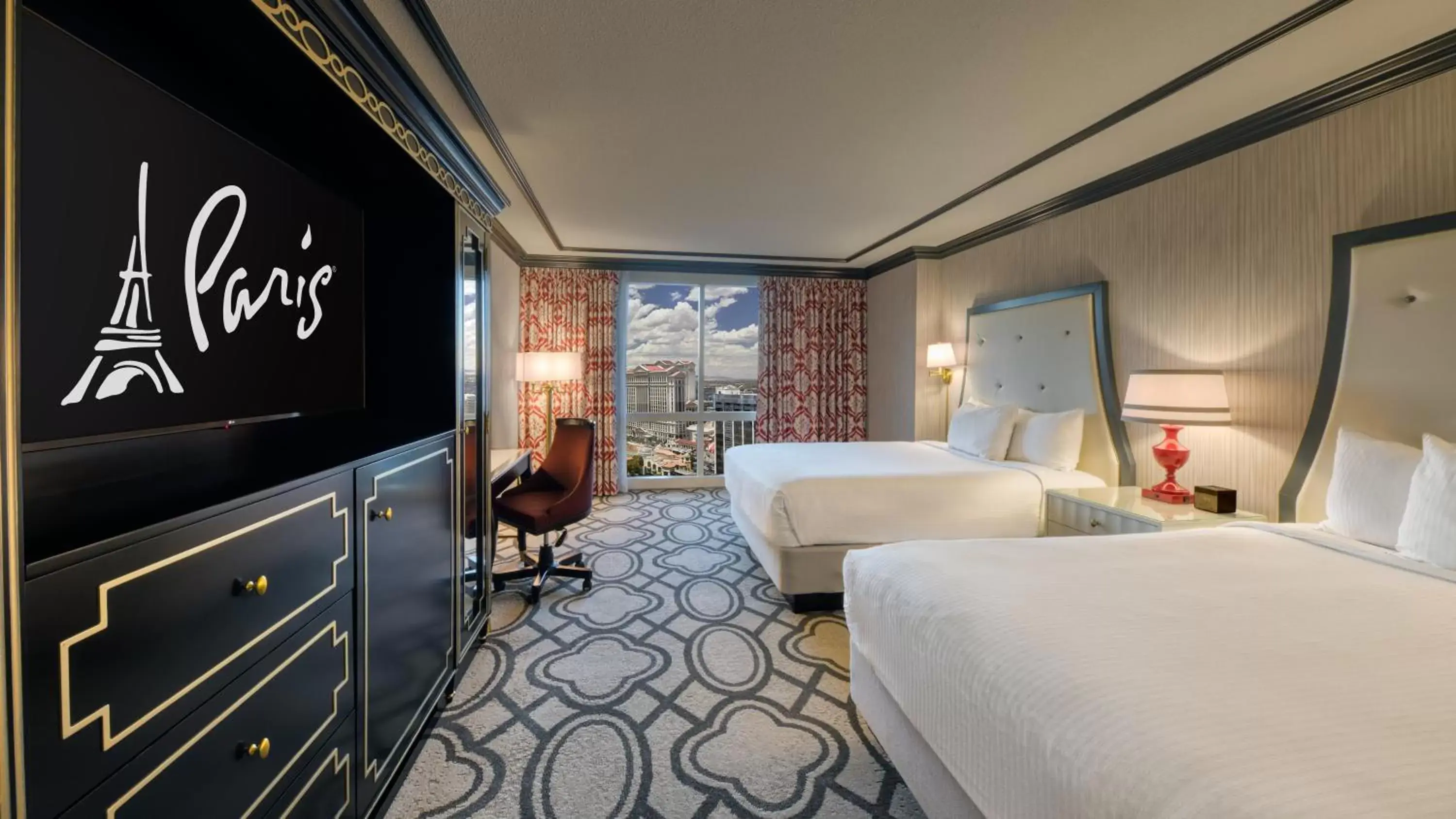Photo of the whole room, TV/Entertainment Center in Paris Las Vegas Hotel & Casino