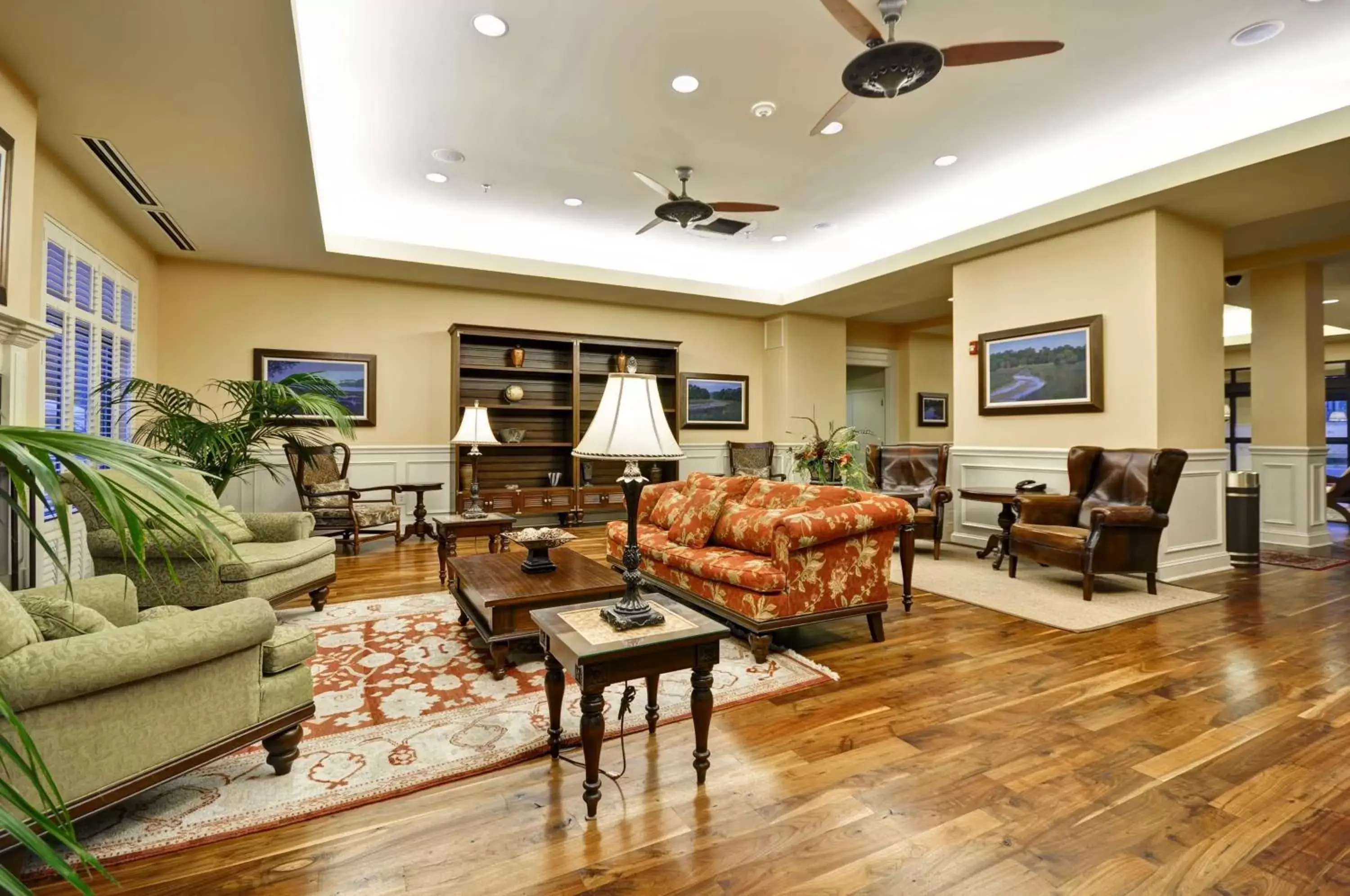 Lobby or reception, Seating Area in Hampton Inn & Suites North Charleston-University Boulevard