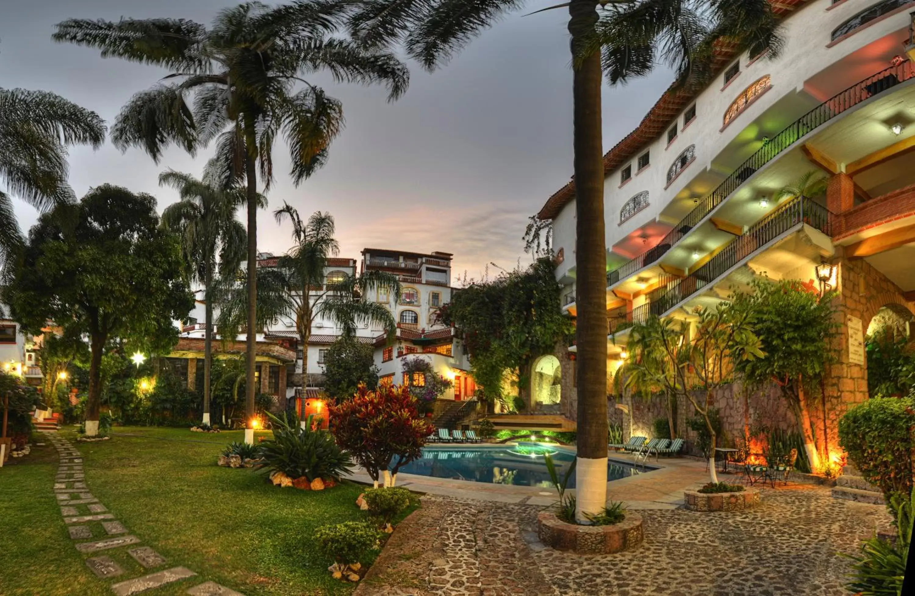 Sunset, Property Building in Hotel Posada San Javier