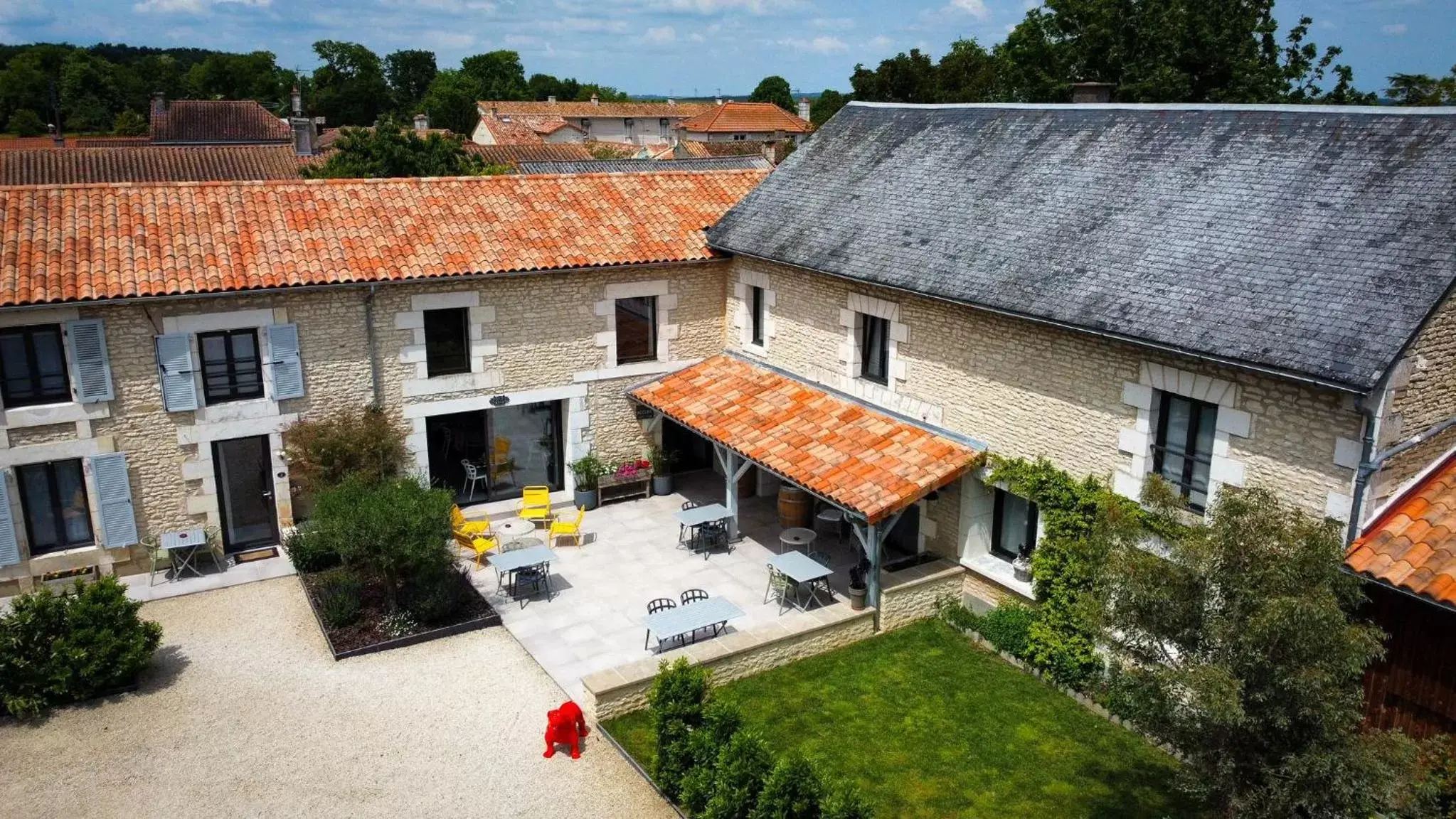 Bird's-eye View in AU LOGIS DE BELLEFOIS - Chambres d'hôtes