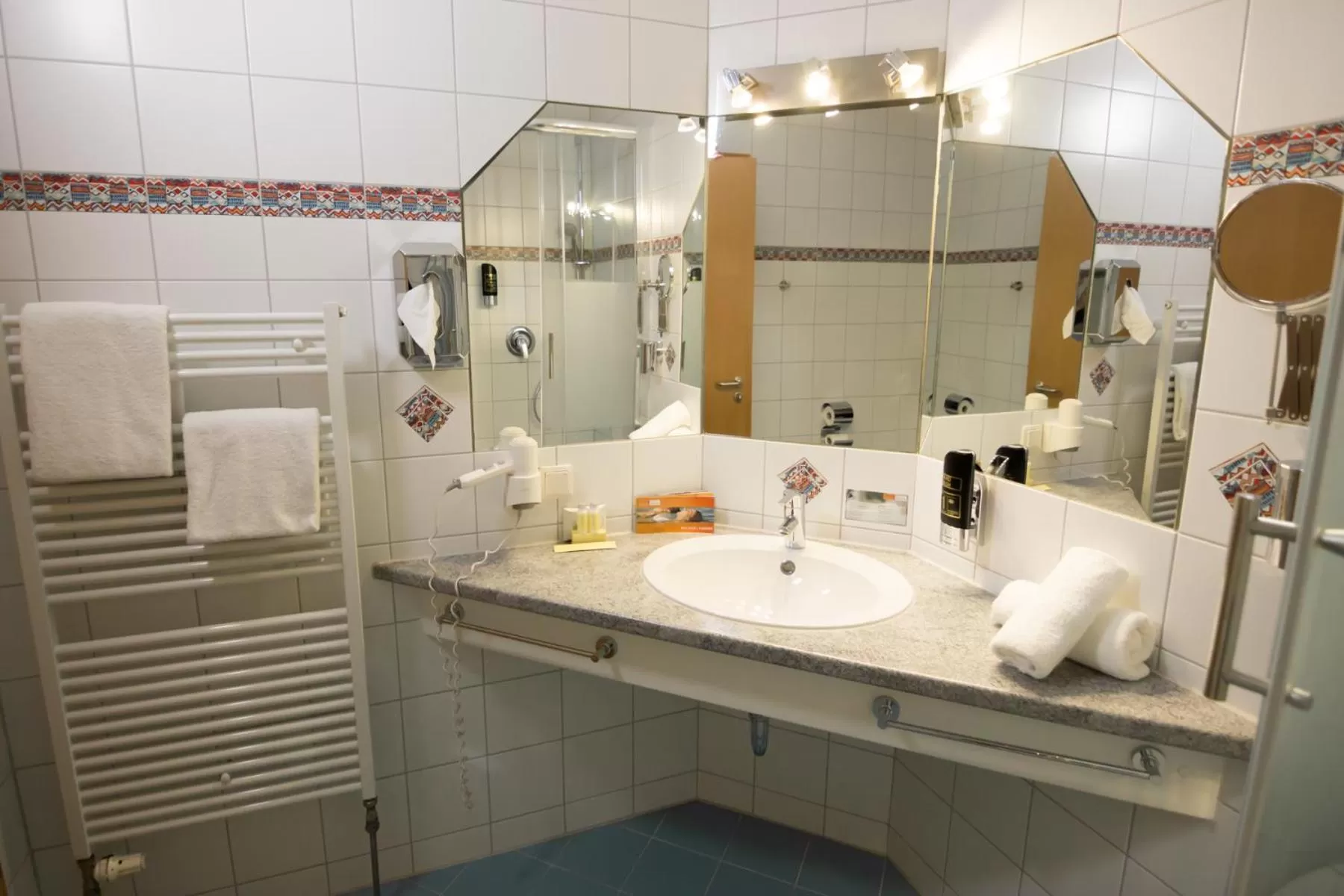 Bathroom in Seehotel Adler