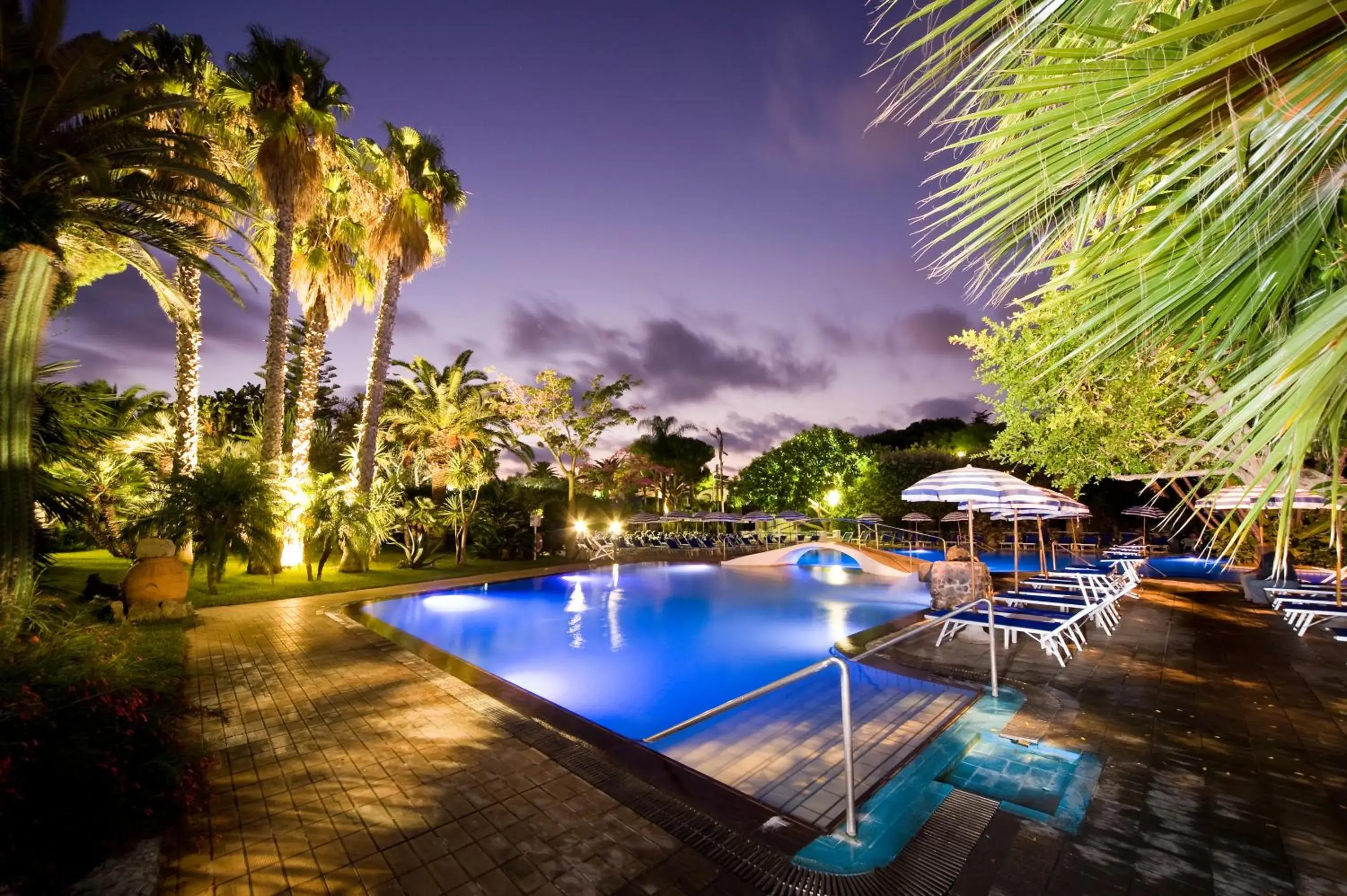 Swimming Pool in Park Hotel Terme Mediterraneo