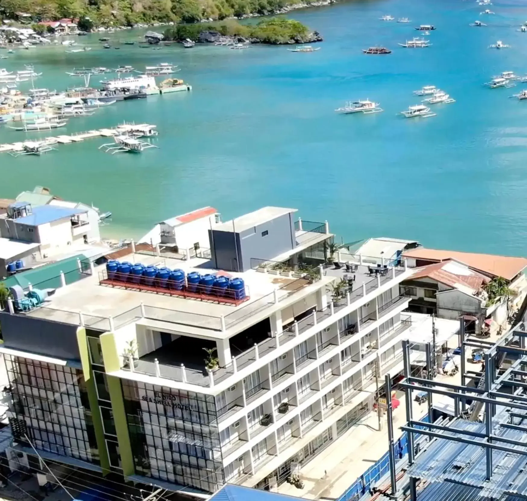 Property building in S Resort El Nido Managed by H Hospitality Group Property building in S Resort El Nido Managed by H Hospitality Group