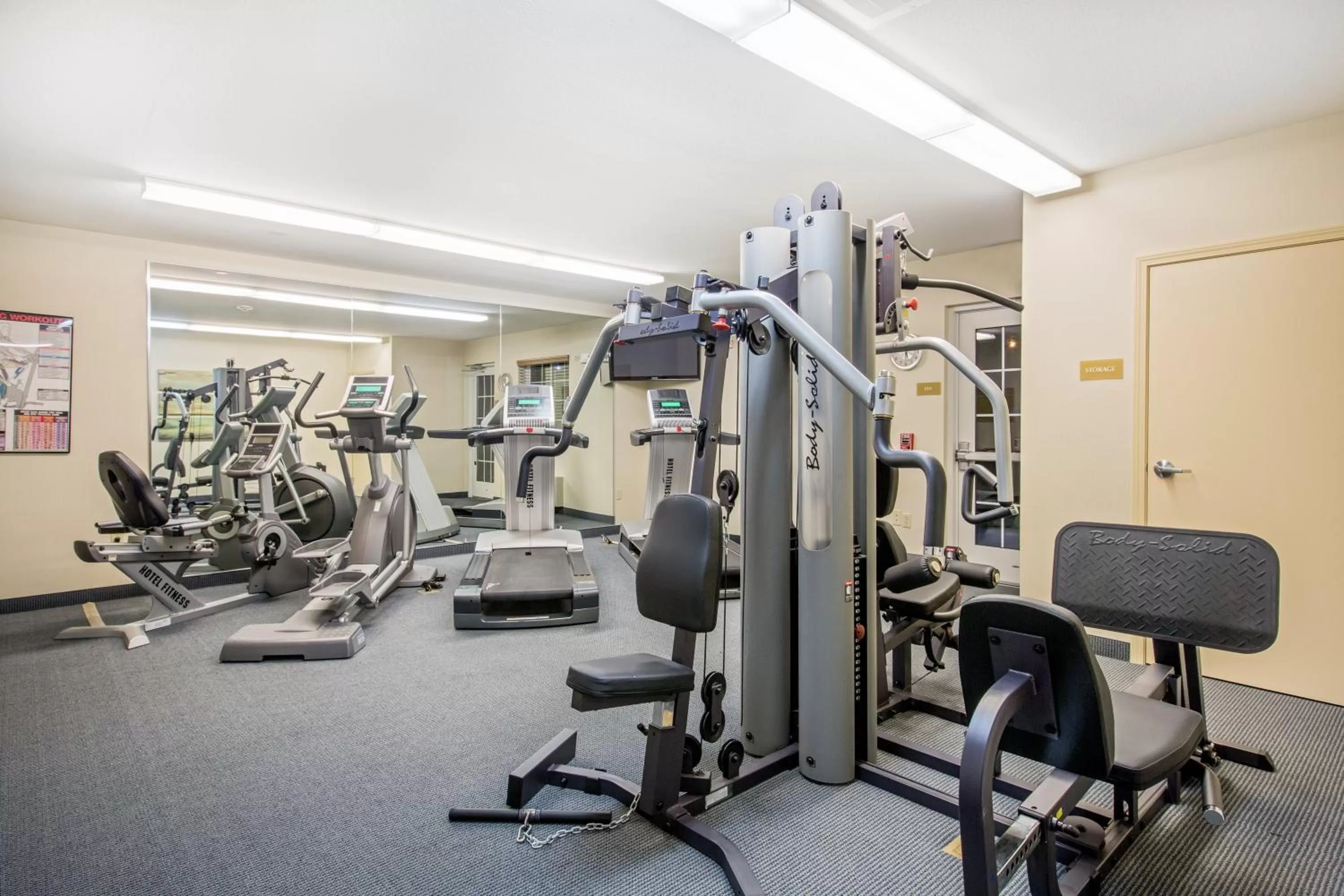 Fitness centre/facilities in Candlewood Suites Pittsburgh-Cranberry by IHG