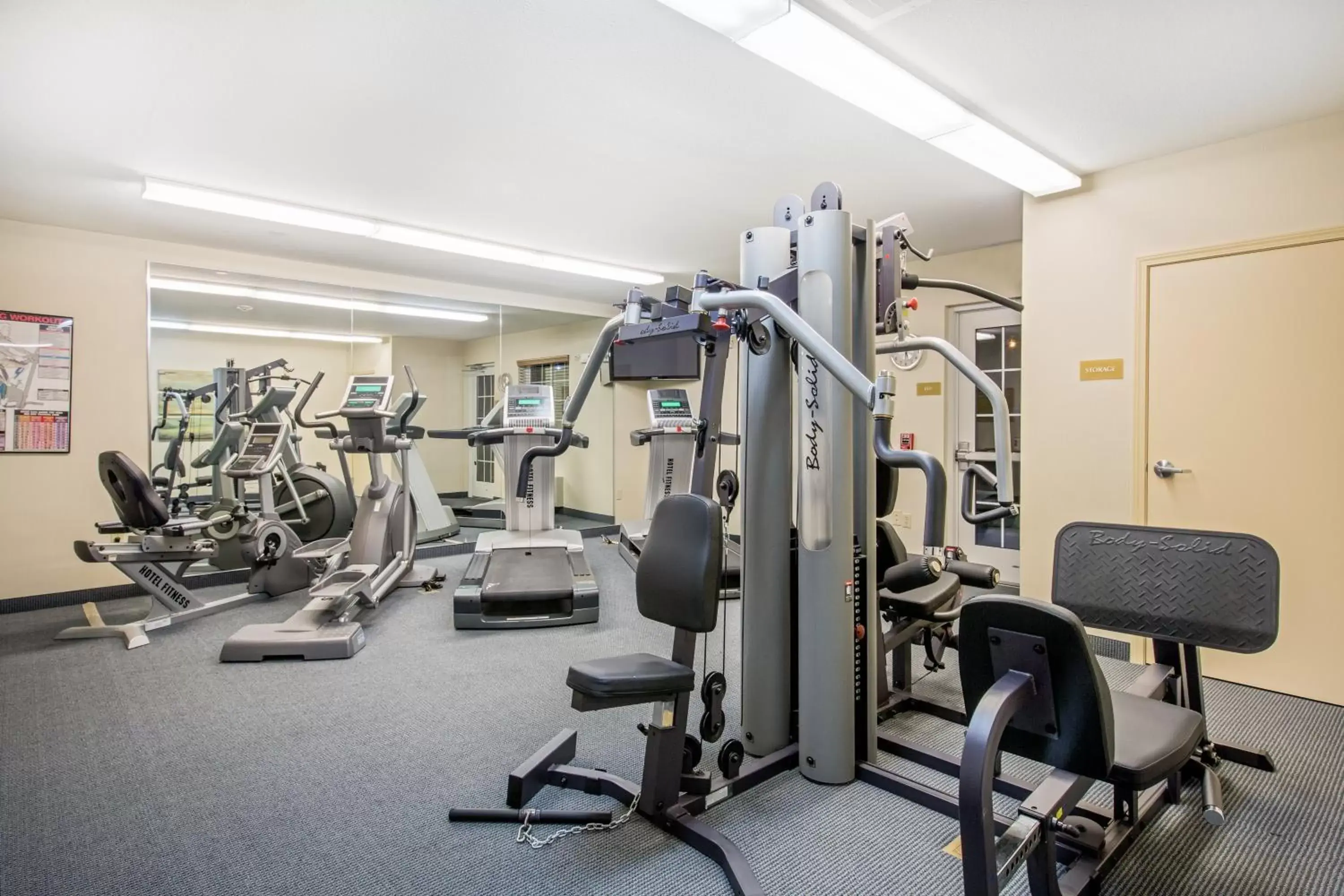 Fitness centre/facilities, Fitness Center/Facilities in Candlewood Suites Pittsburgh-Cranberry, an IHG Hotel