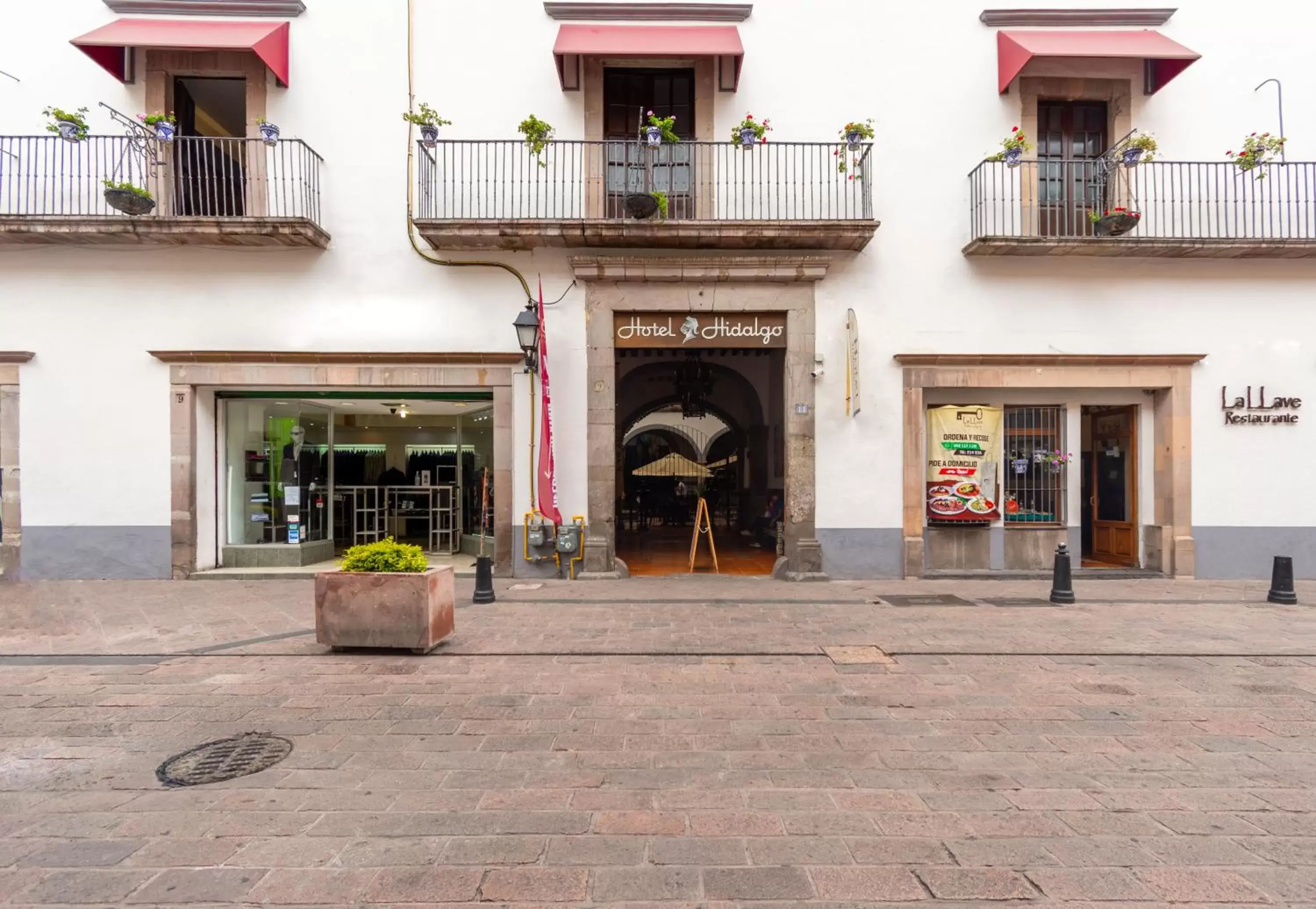 Facade/entrance in Hotel Hidalgo