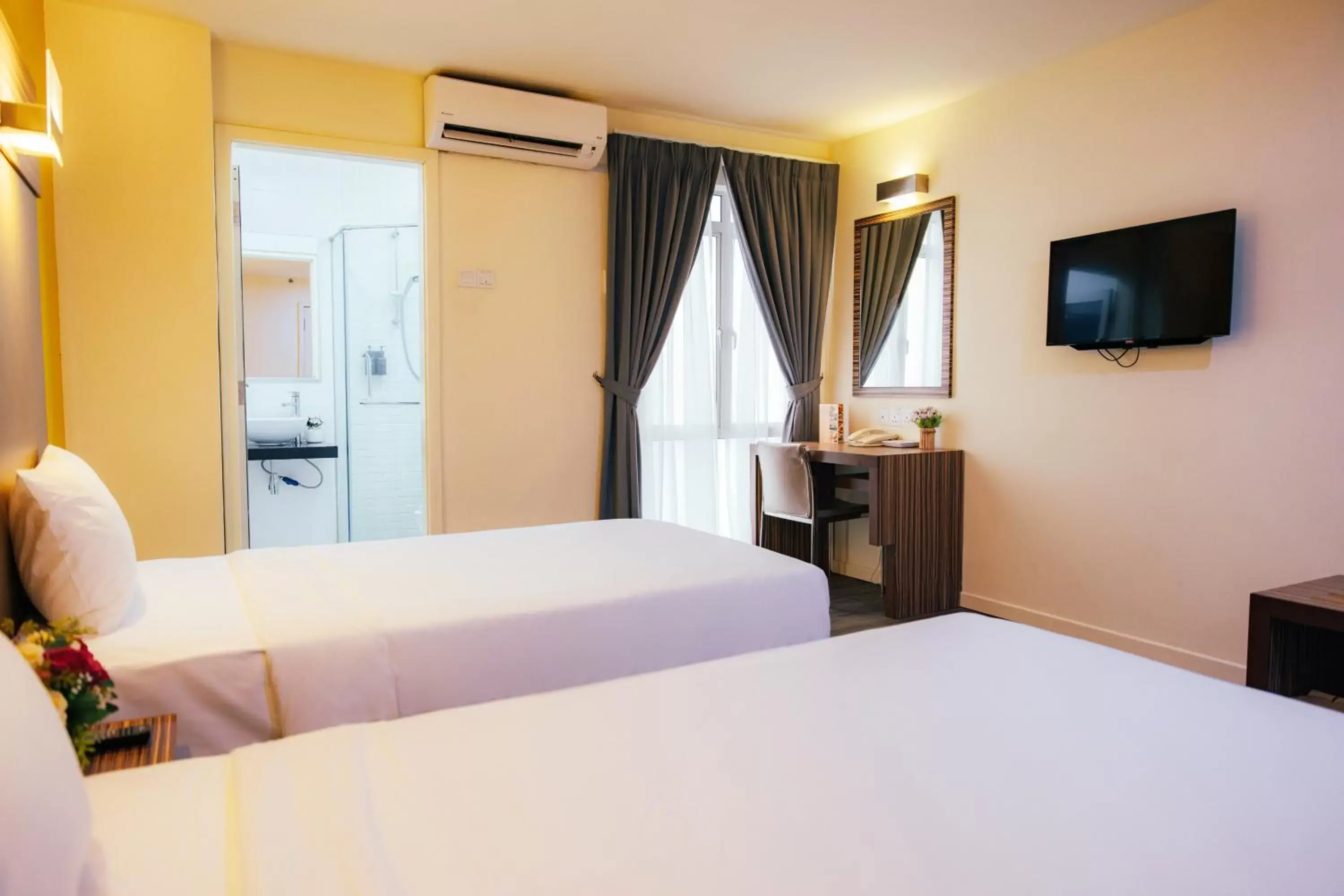 Bedroom, Bed in Hotel Sentral Kuantan @ Riverview City Centre