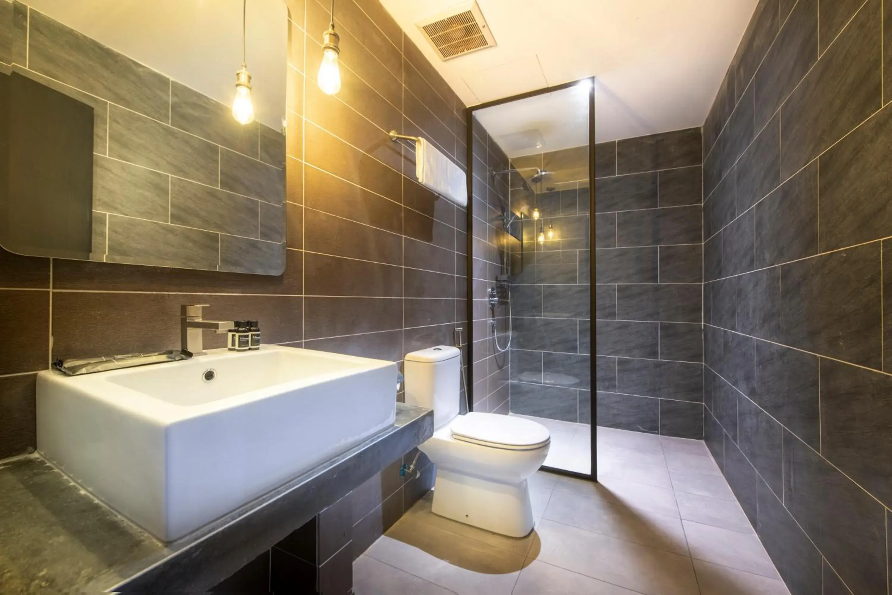 Shower, Bathroom in Orange Business Hotel Petaling Jaya