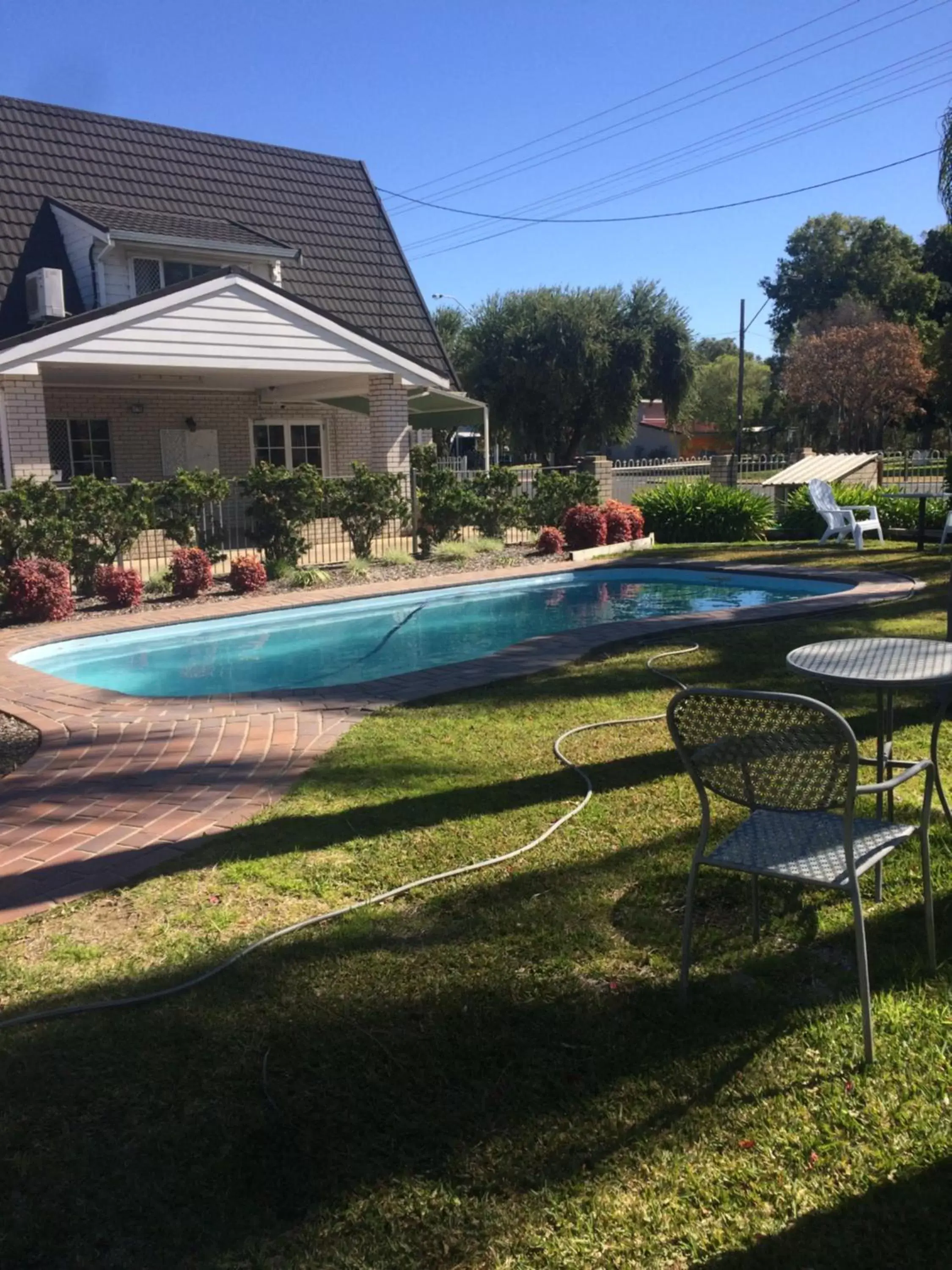 Garden, Swimming Pool in Alexander Motor Inn