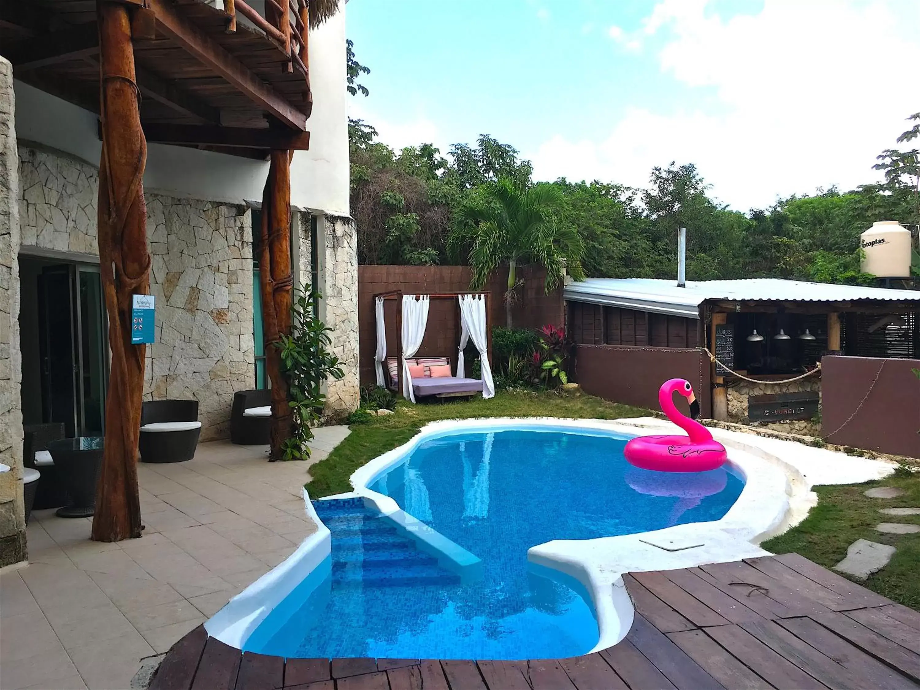 Swimming Pool in Harmony Glamping Boutique Hotel and Yoga