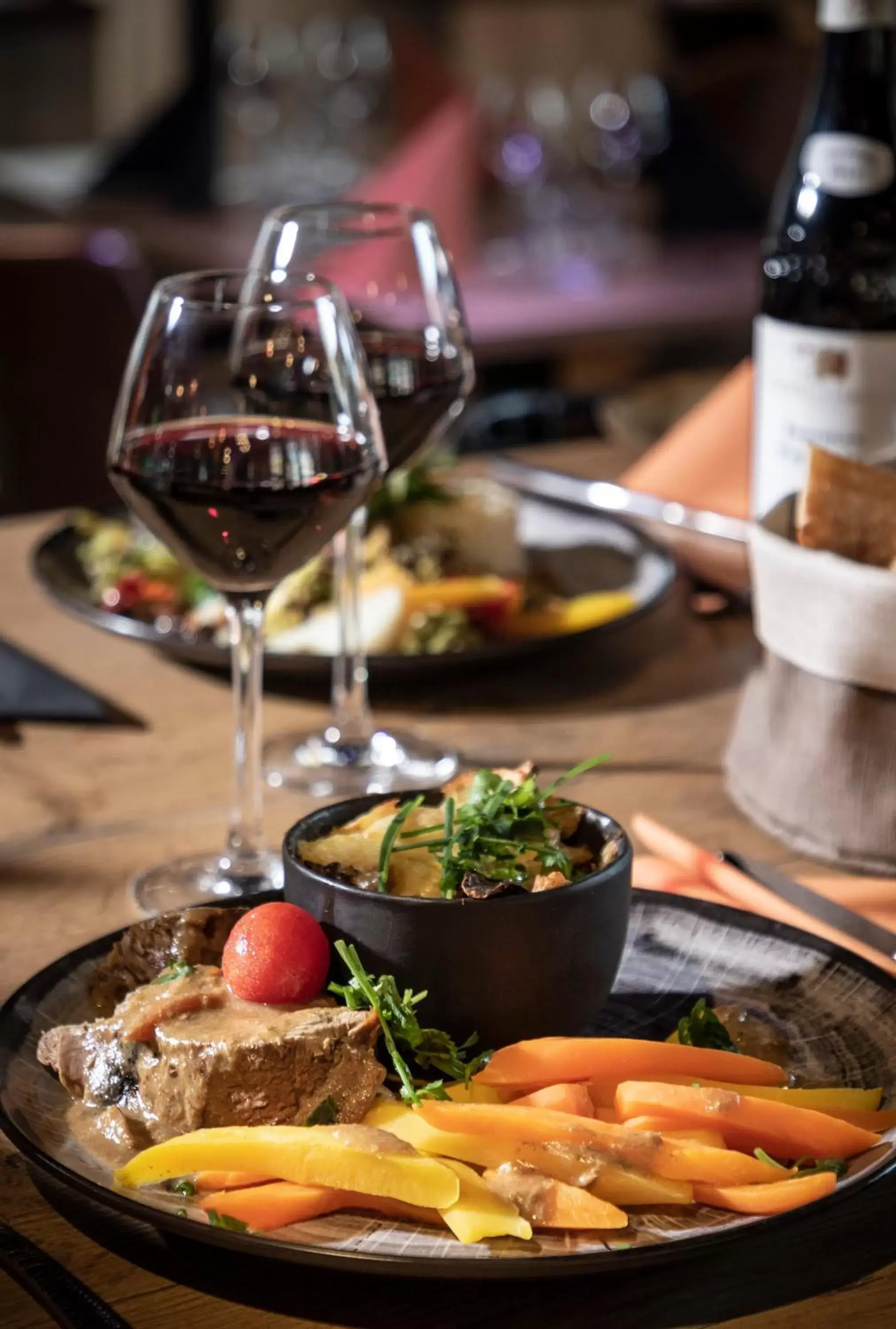 Food close-up in Hotel Base Camp Lodge - Bourg Saint Maurice