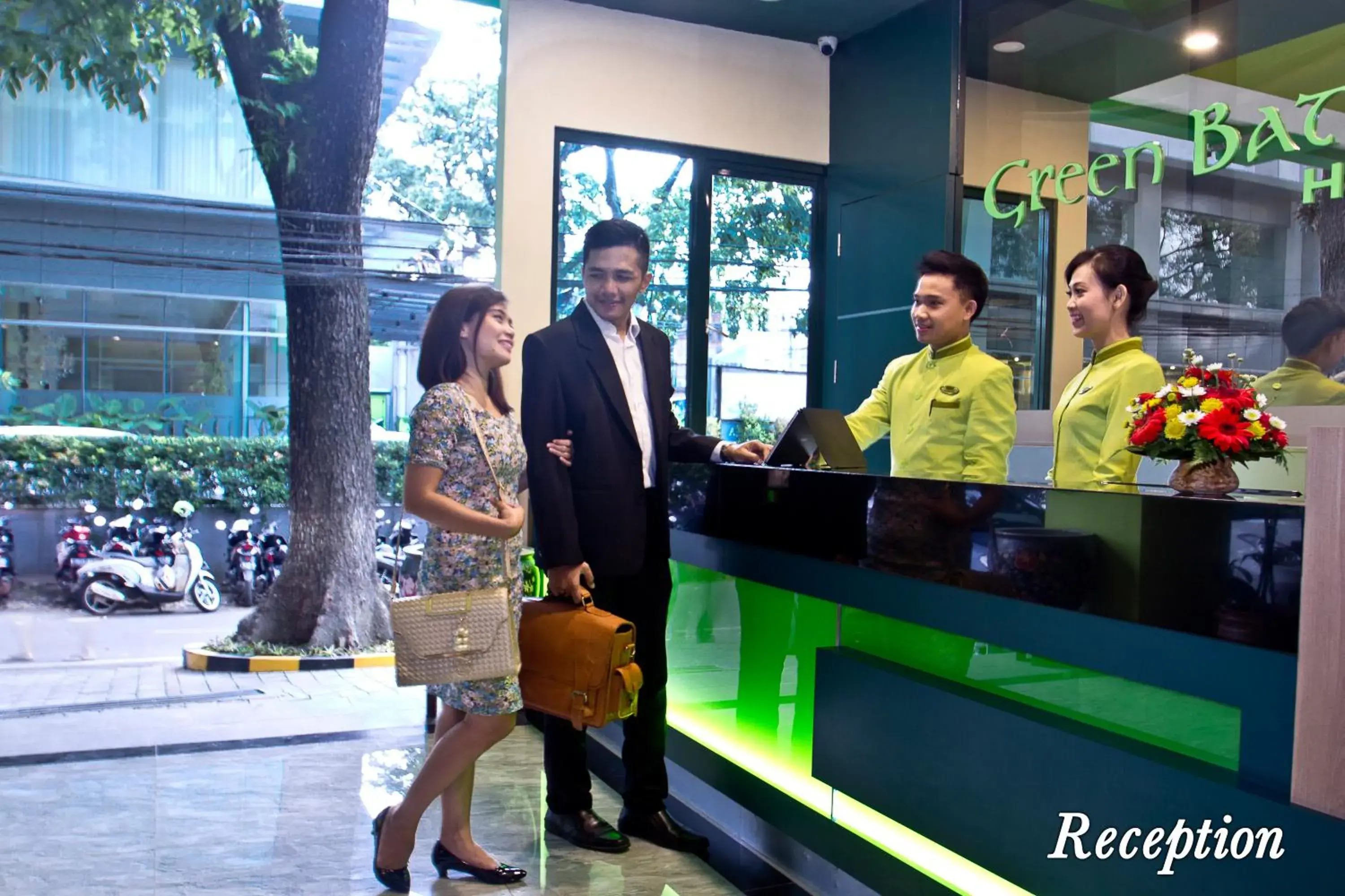 Lobby or reception in Green Batara Hotel