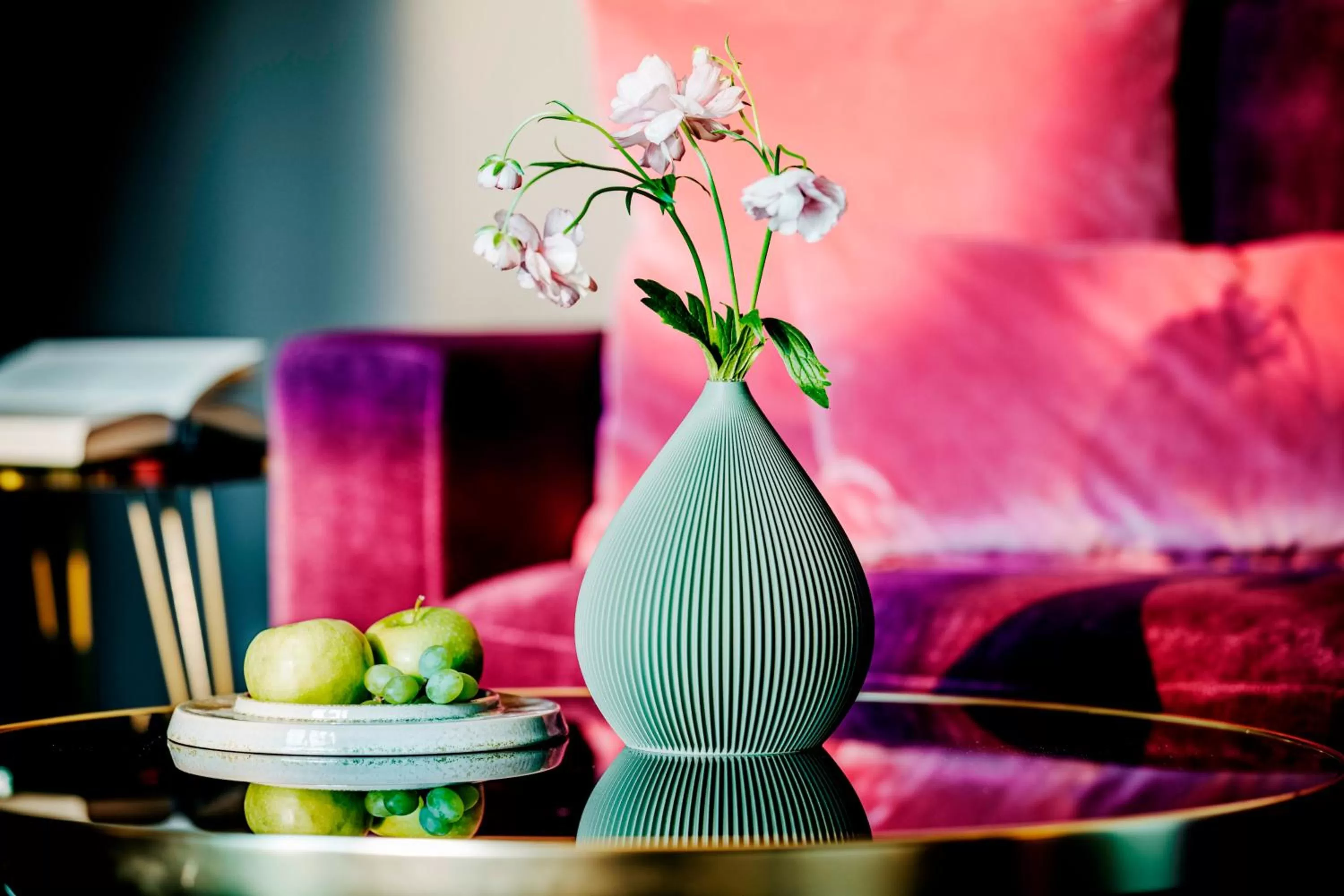 Living room in Relais & Châteaux Landhaus Stricker