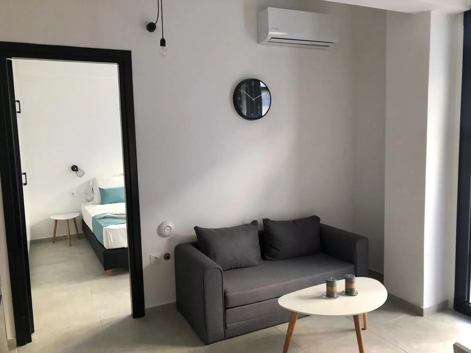 Seating area in Evita's Luxury Apartments