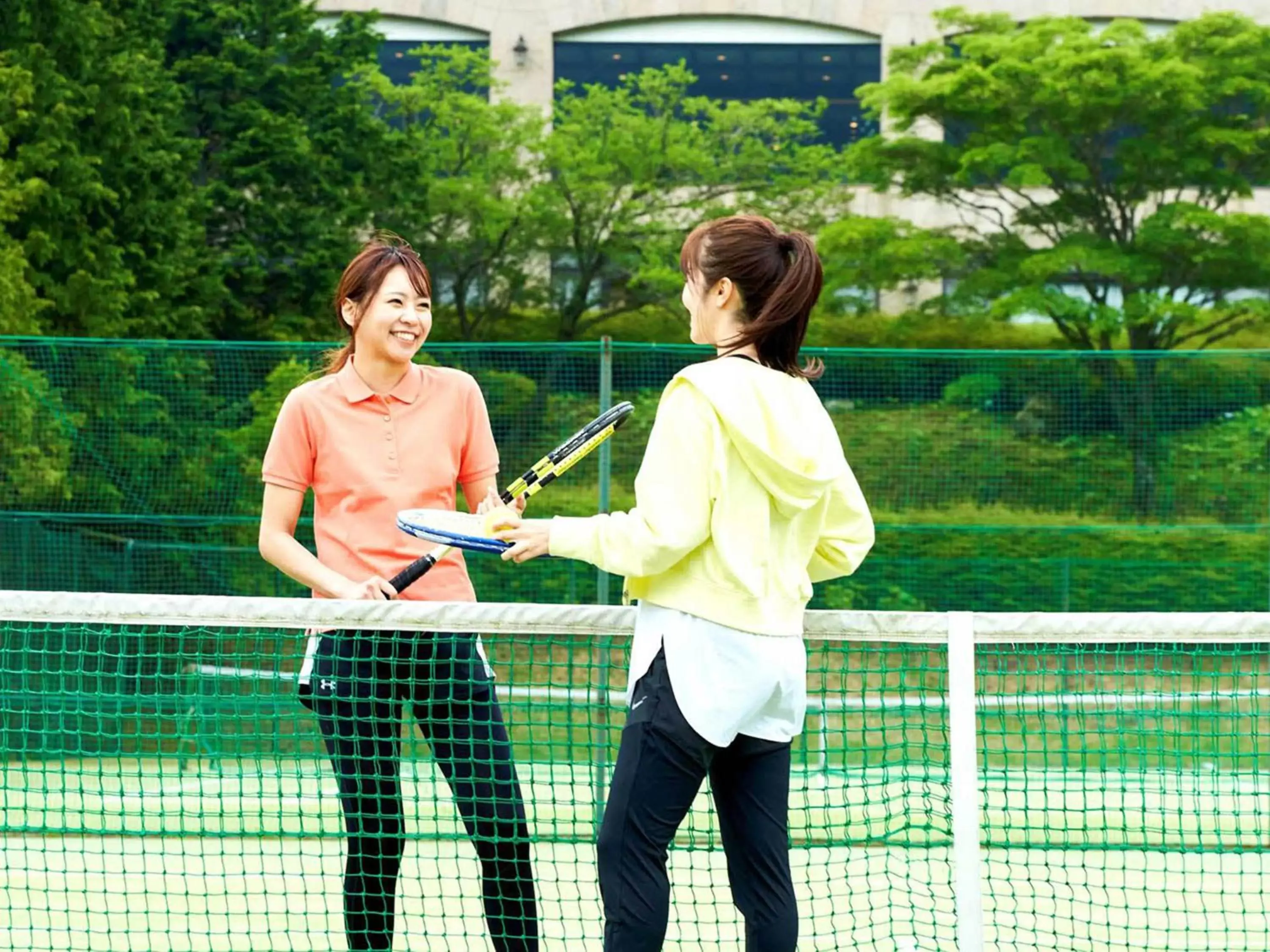 Tennis court in Hakone Sengokuhara Prince Hotel