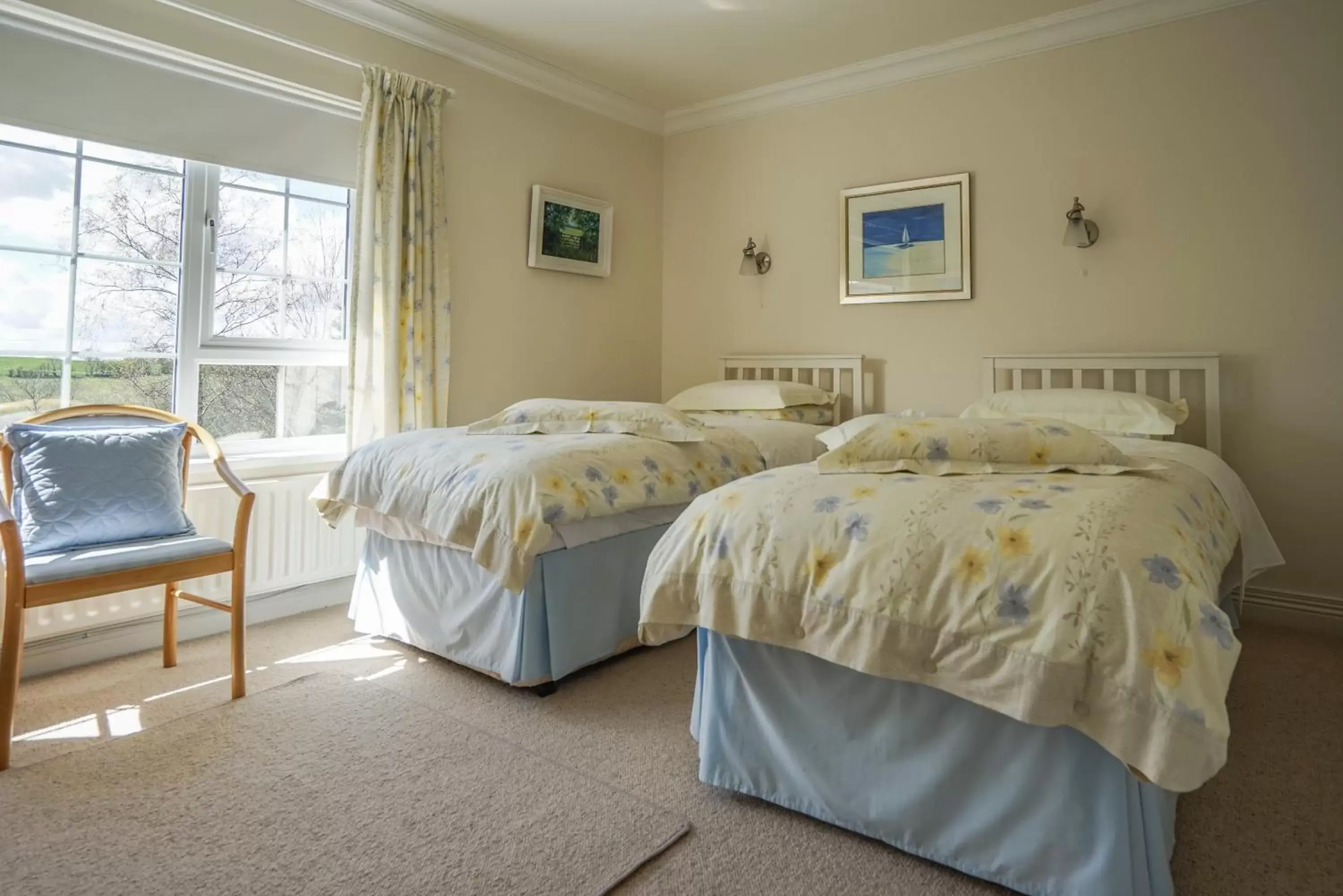 Bedroom, Bed in Tattykeel House