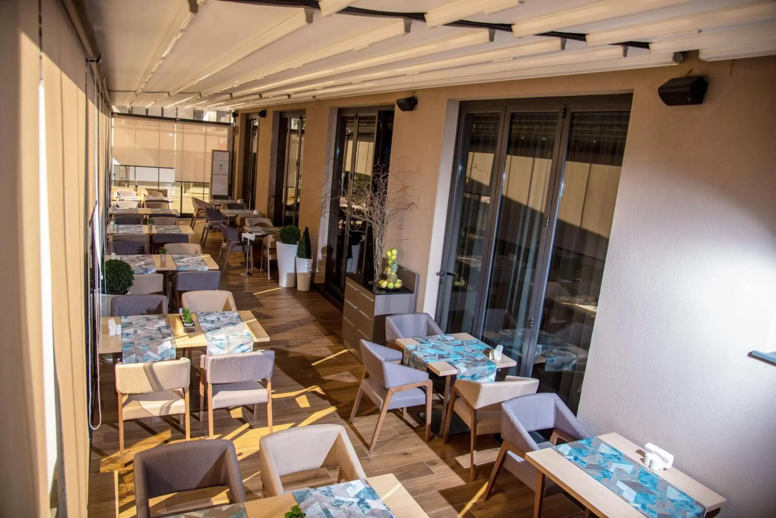Patio, Restaurant/Places to Eat in Best Western Premier Plovdiv Hills