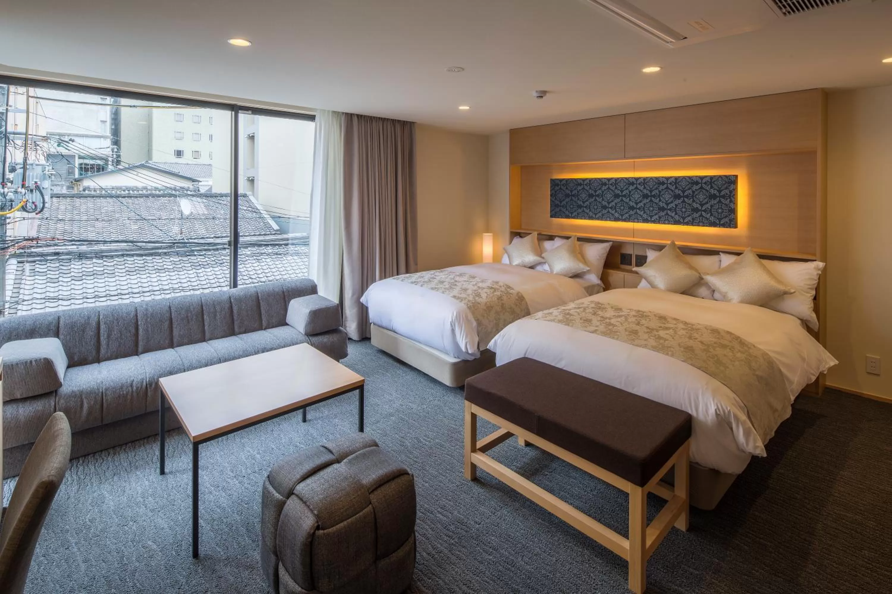 Photo of the whole room, Bed in Villa Sanjomuromachi KYOTO