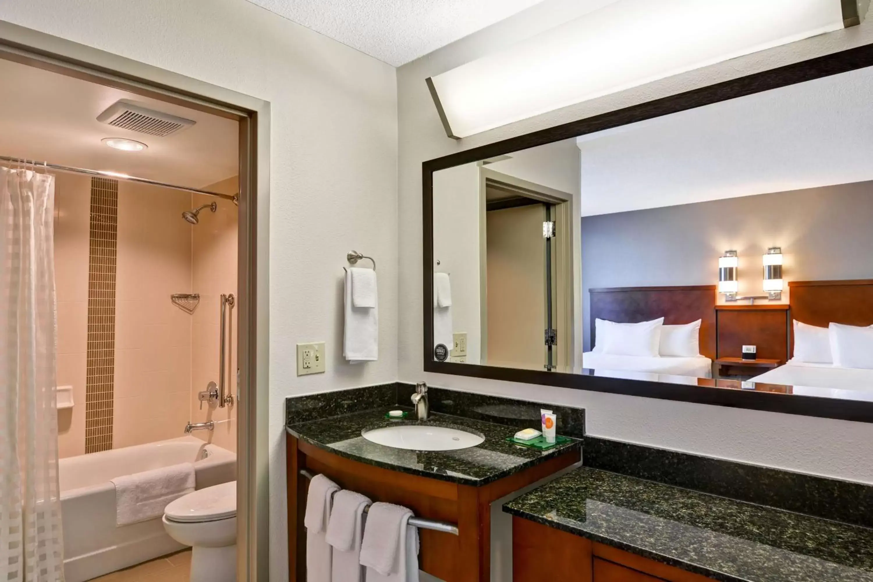 Bathroom in Hyatt Place Memphis Wolfchase