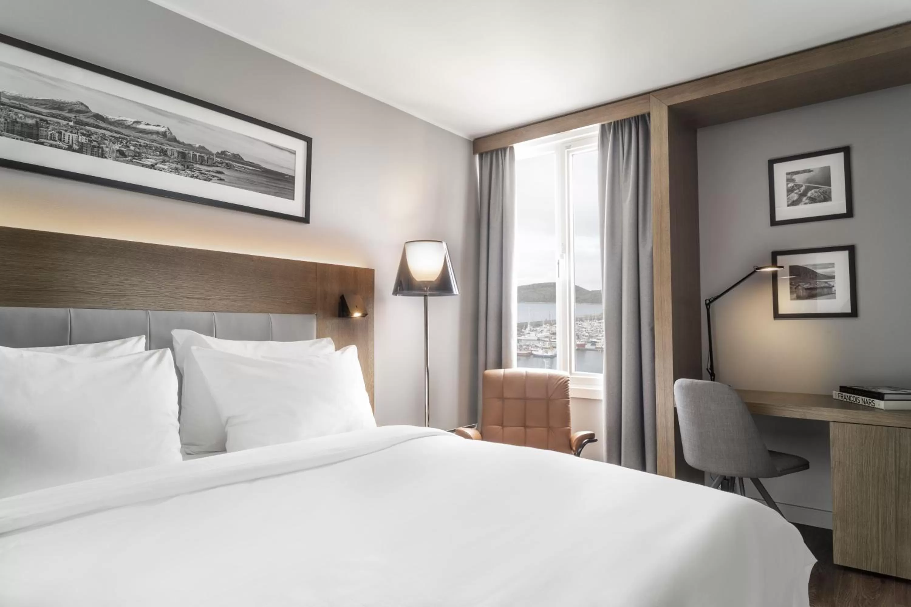 Bed in Radisson Blu Hotel Bodø