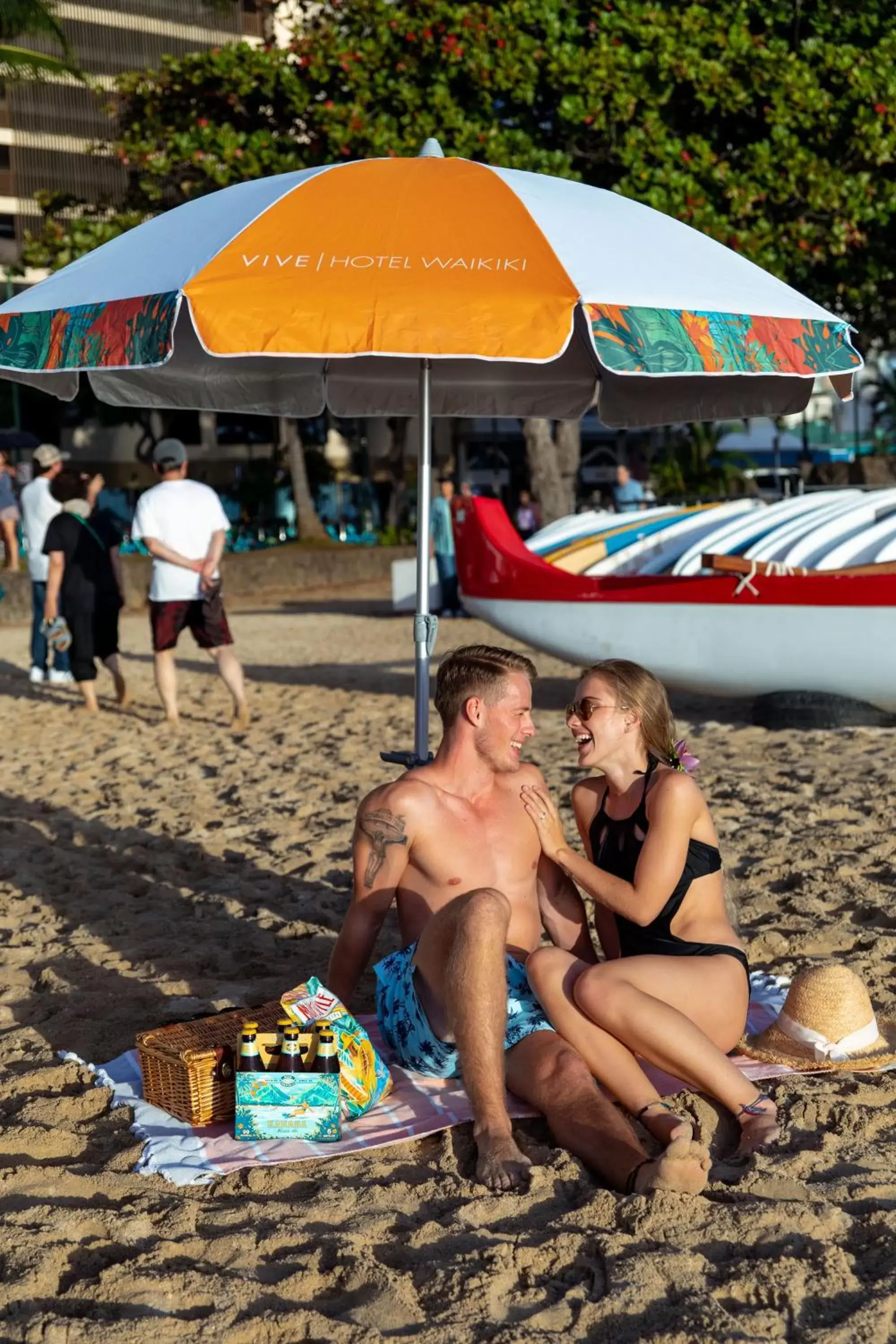 Beach in VIVE Hotel Waikiki