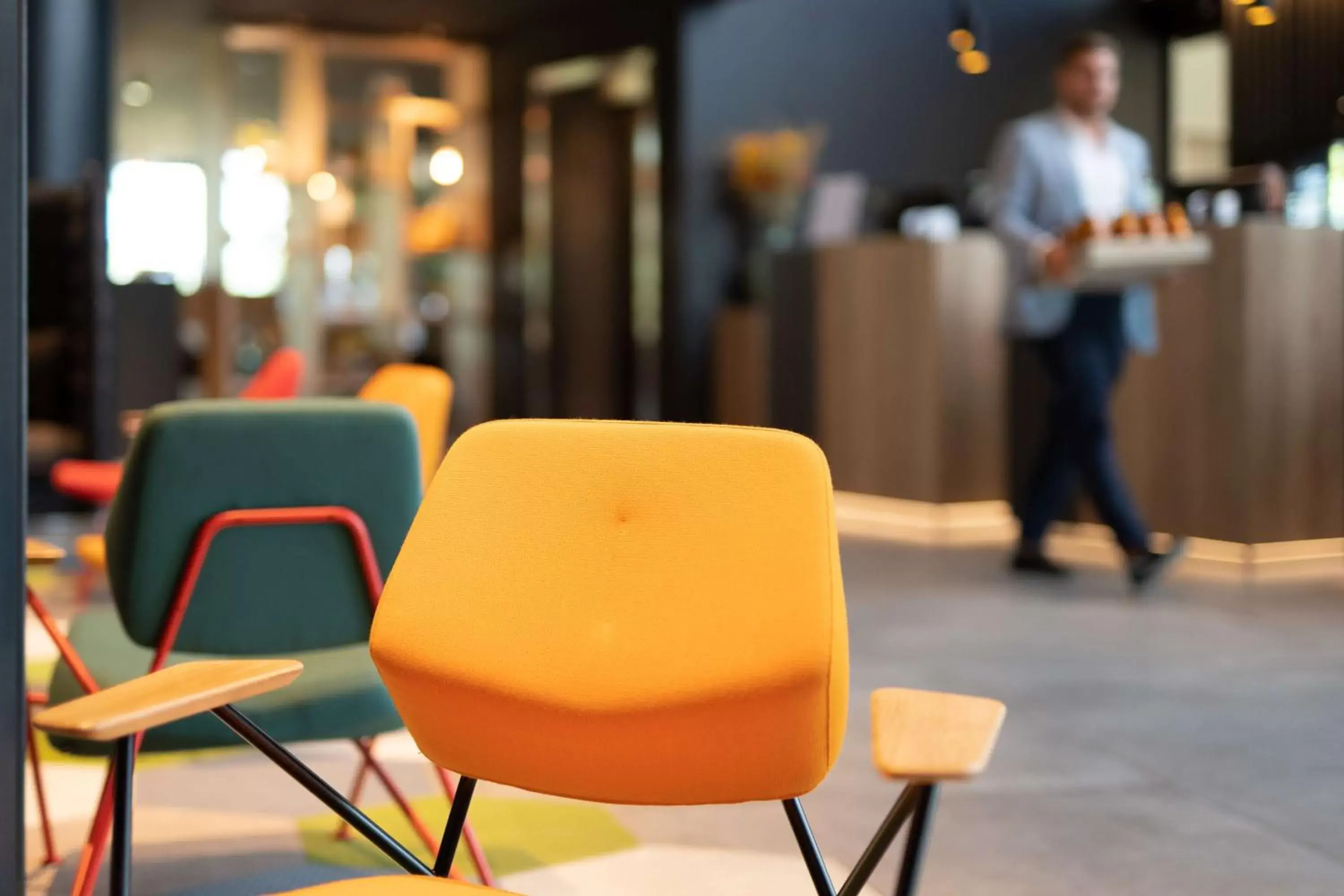 Lobby or reception in Radisson Hotel Zurich Airport