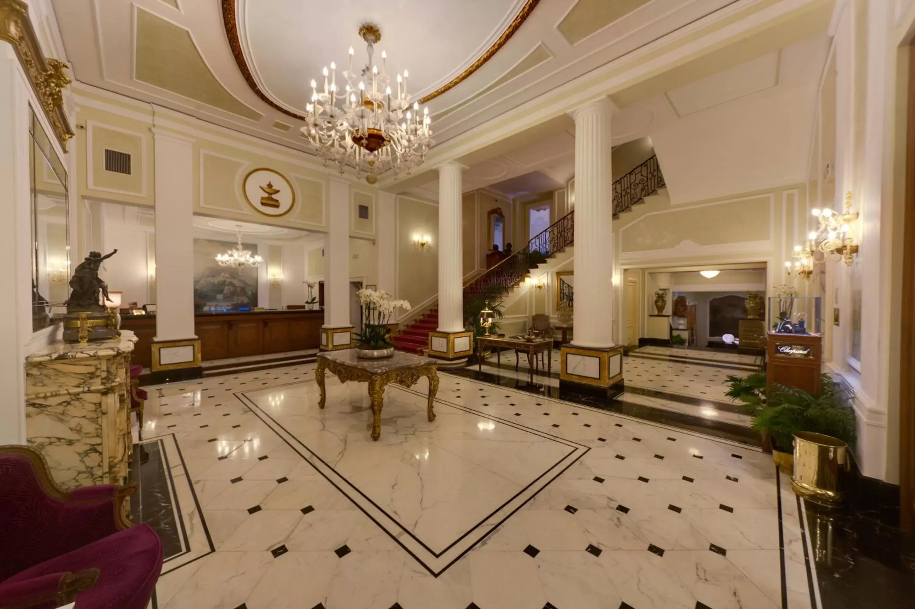 Lobby or reception, Lobby/Reception in Grand Hotel Majestic gia' Baglioni