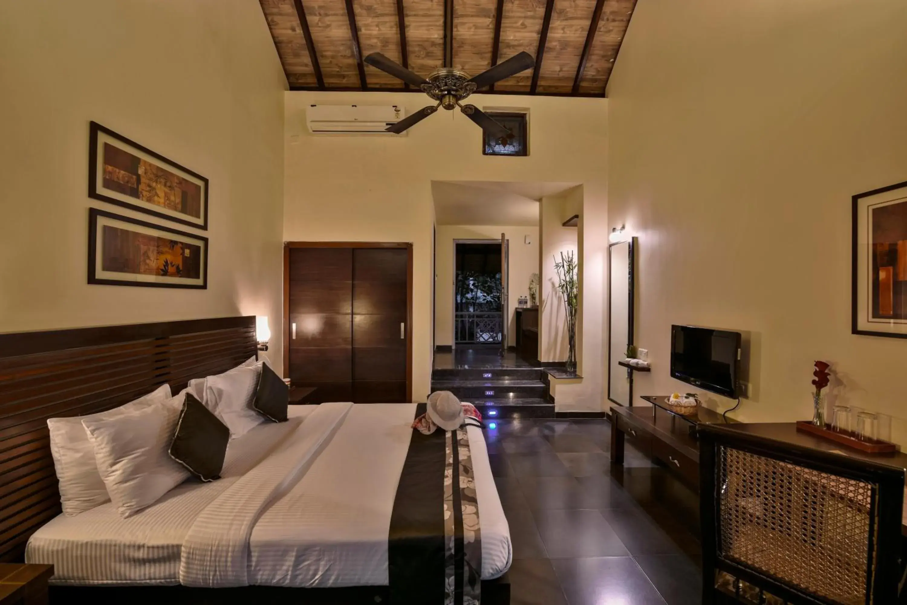 Bed in The Fern Samali Resort Bed in The Fern Samali Resort