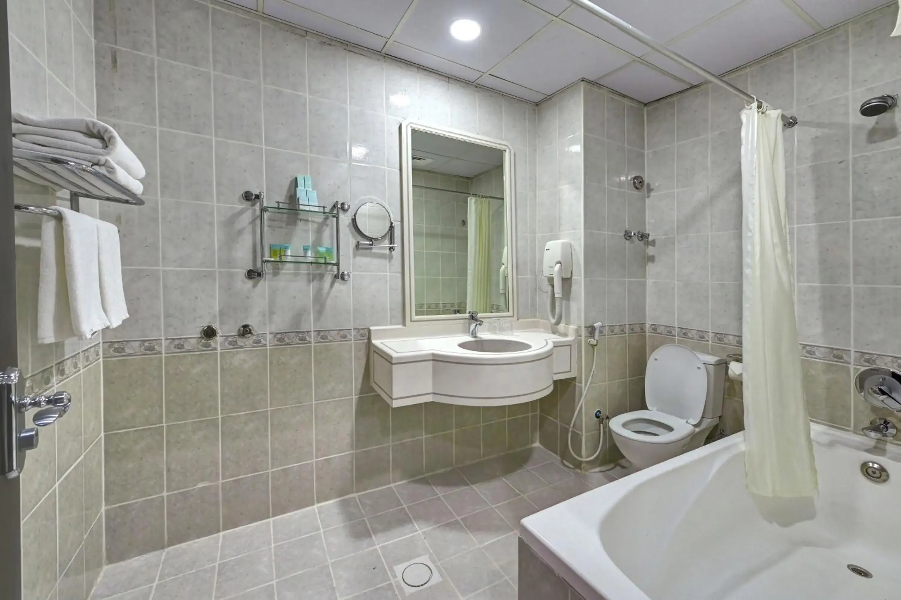 Bathroom in Al Bustan Hotel