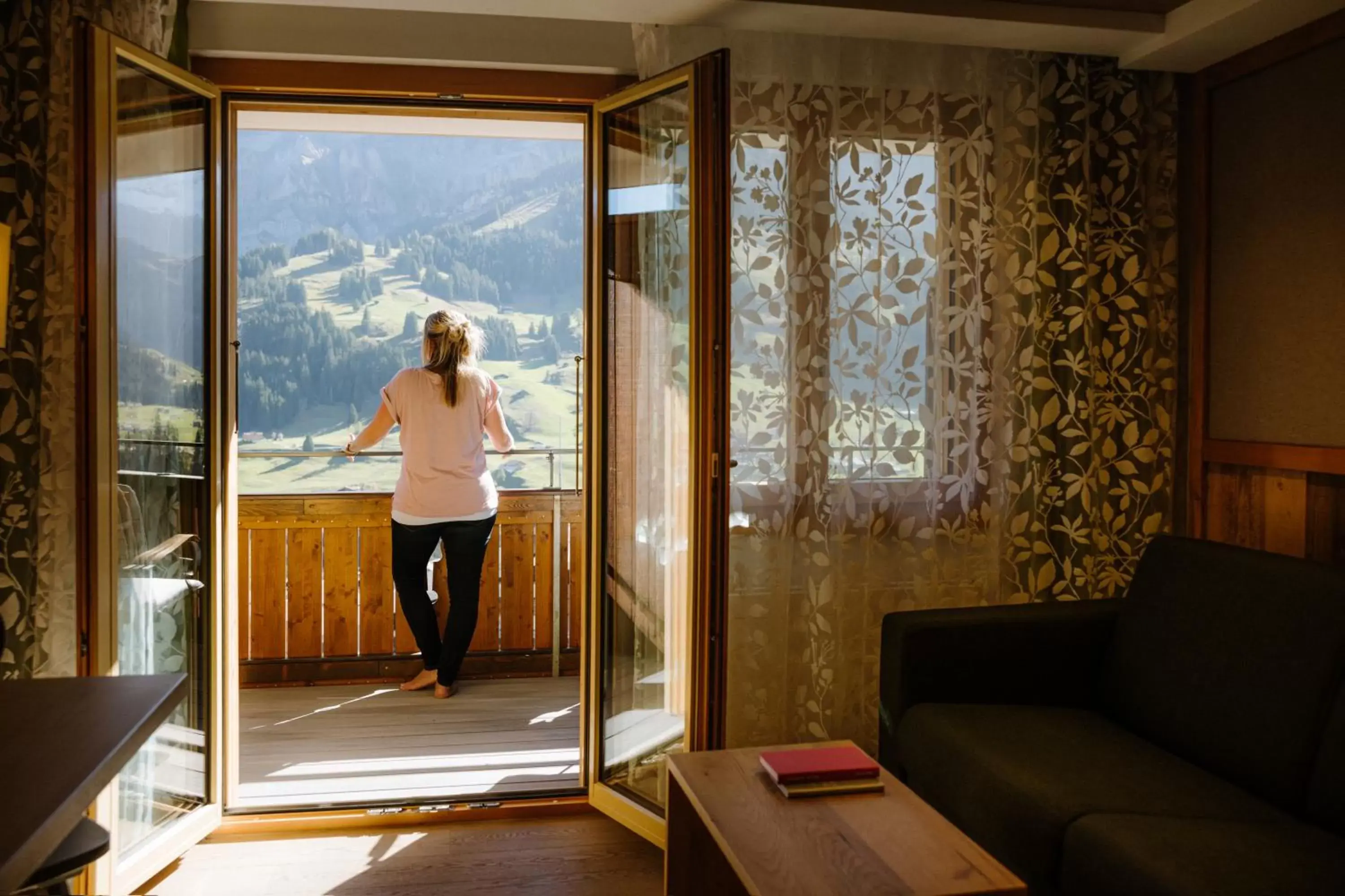 View (from property/room) in Adler Adelboden