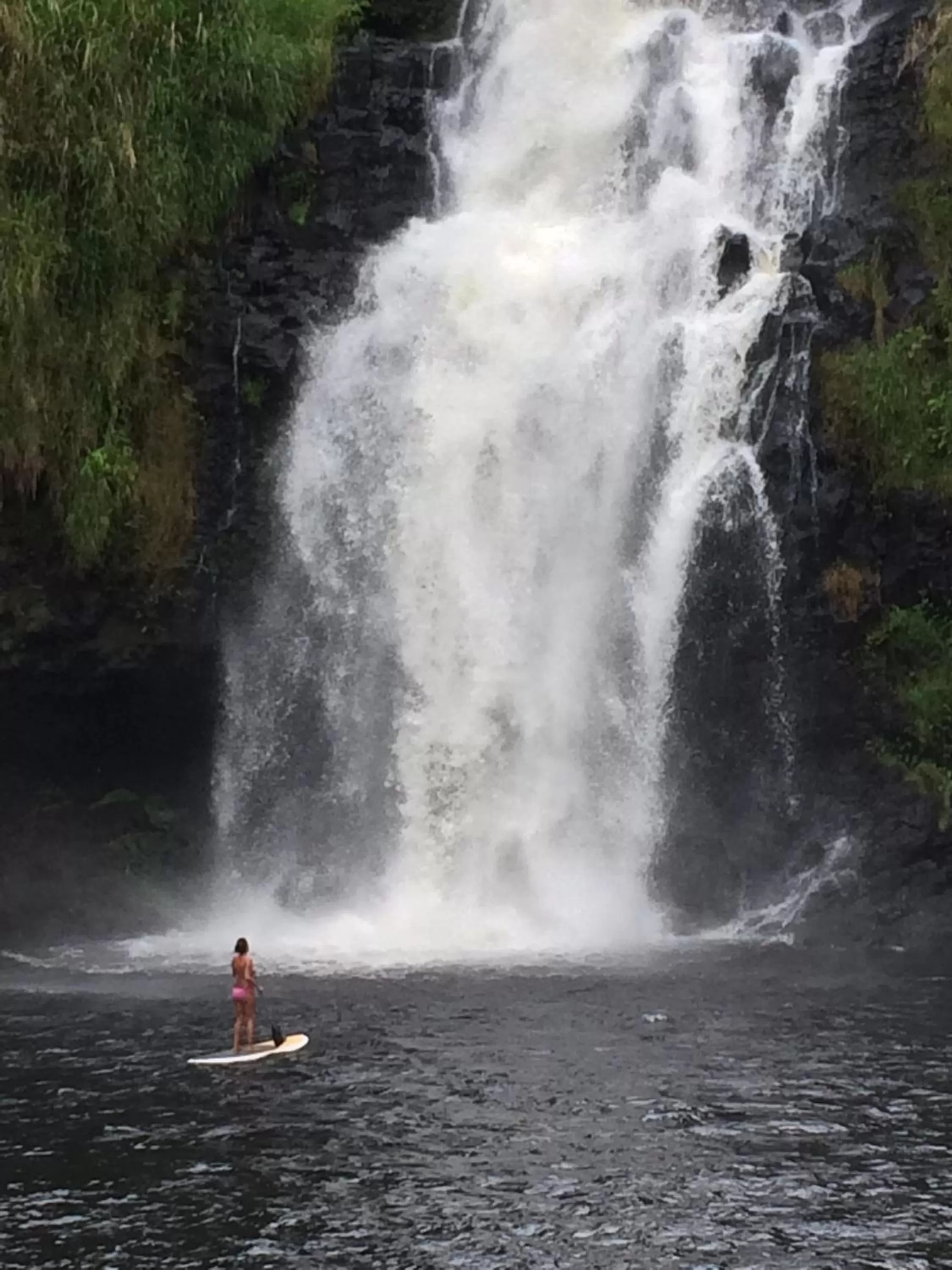 People in The Inn at Kulaniapia Falls