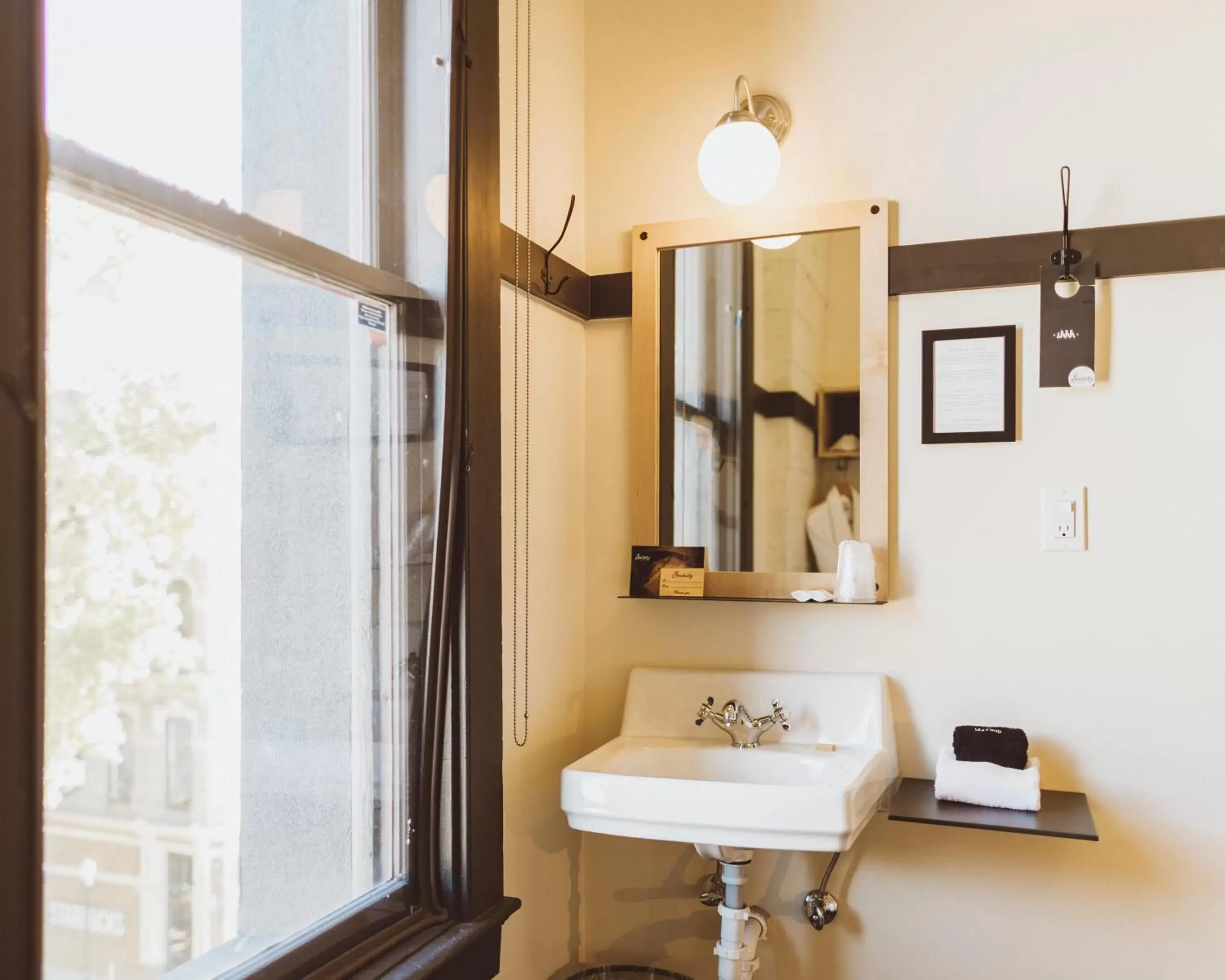 Bedroom, Bathroom in The Society Hotel