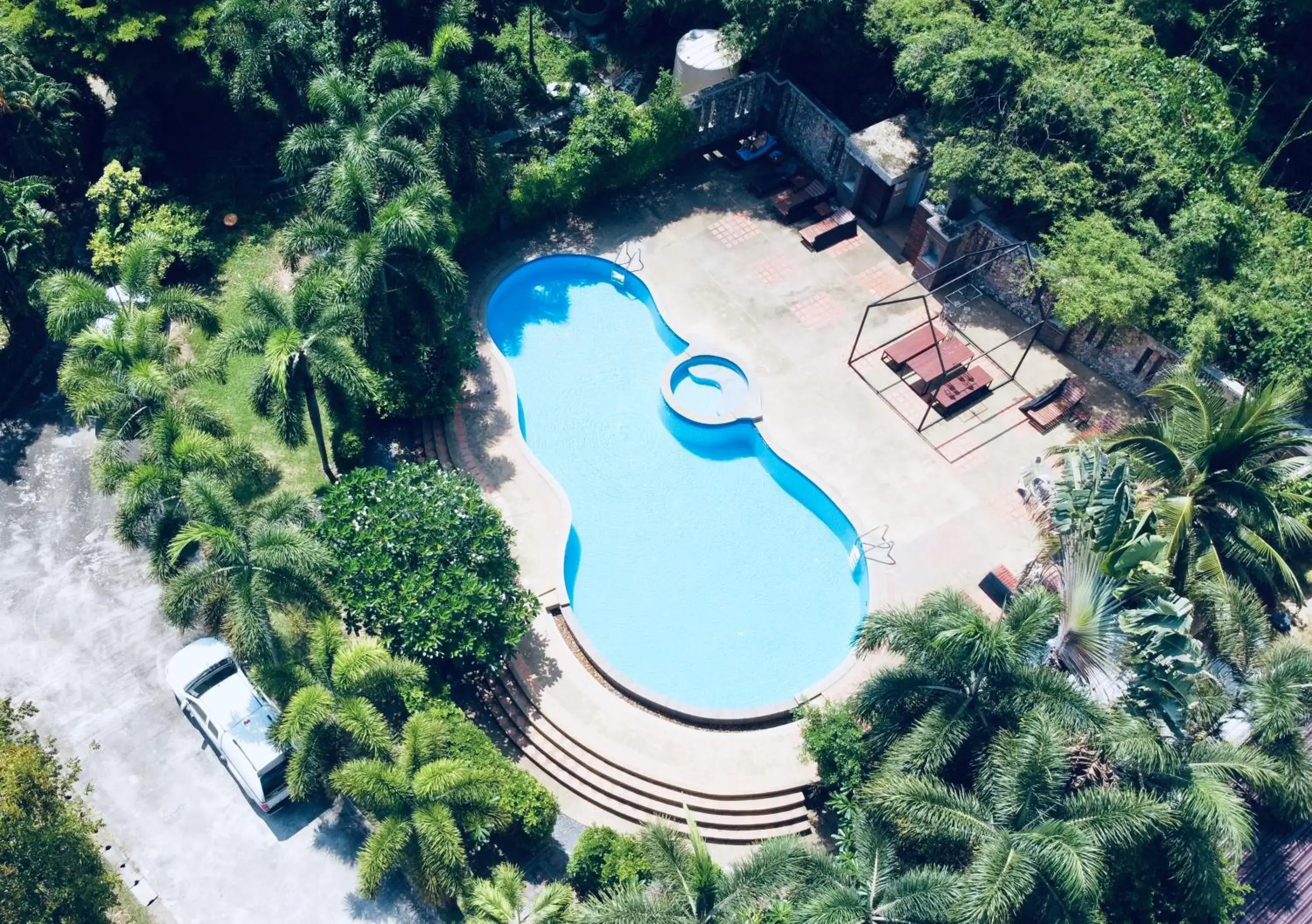 Swimming pool, Pool View in Samui Garden Home - SHA Extra Plus