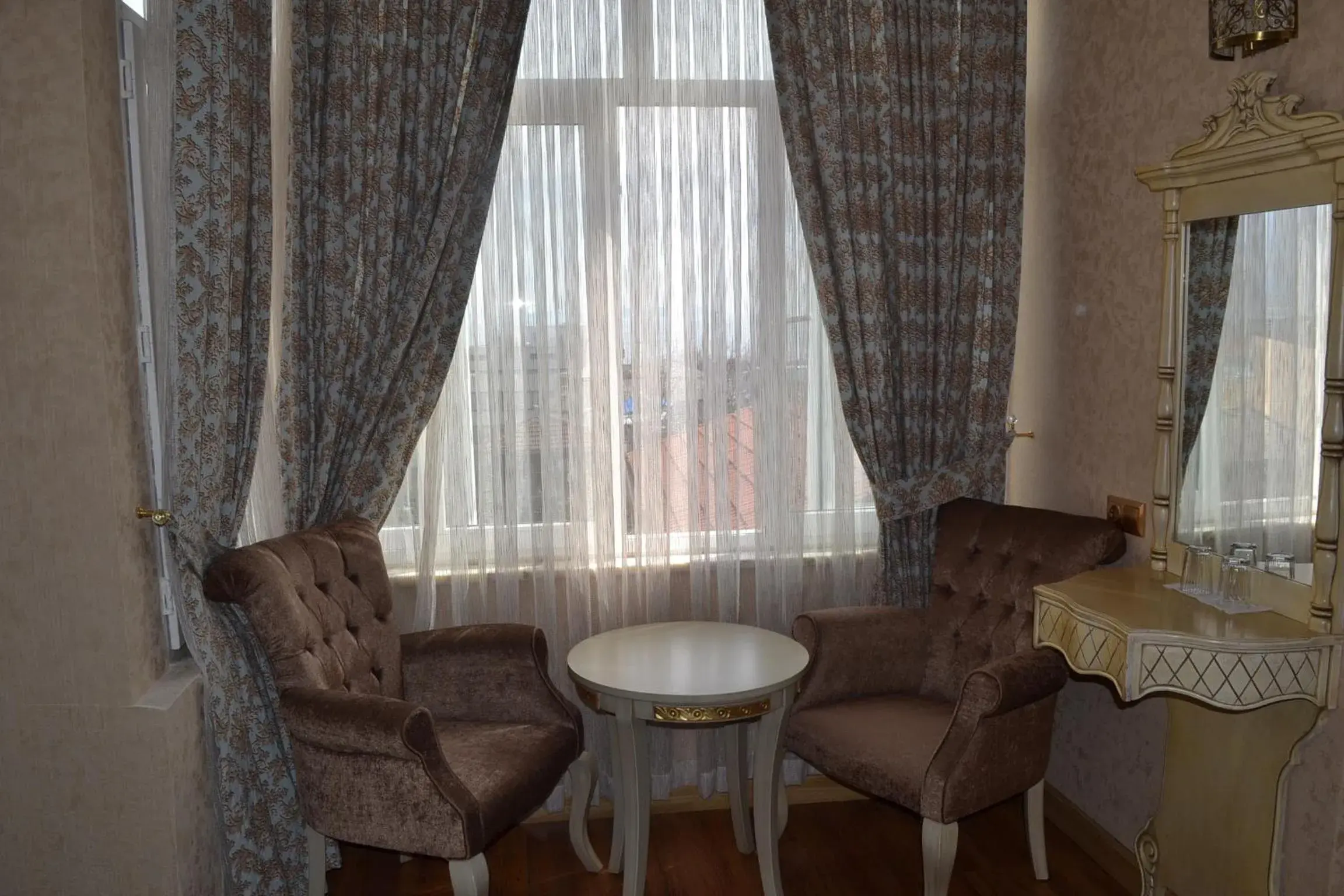 Decorative detail, Seating Area in Kaftan Hotel
