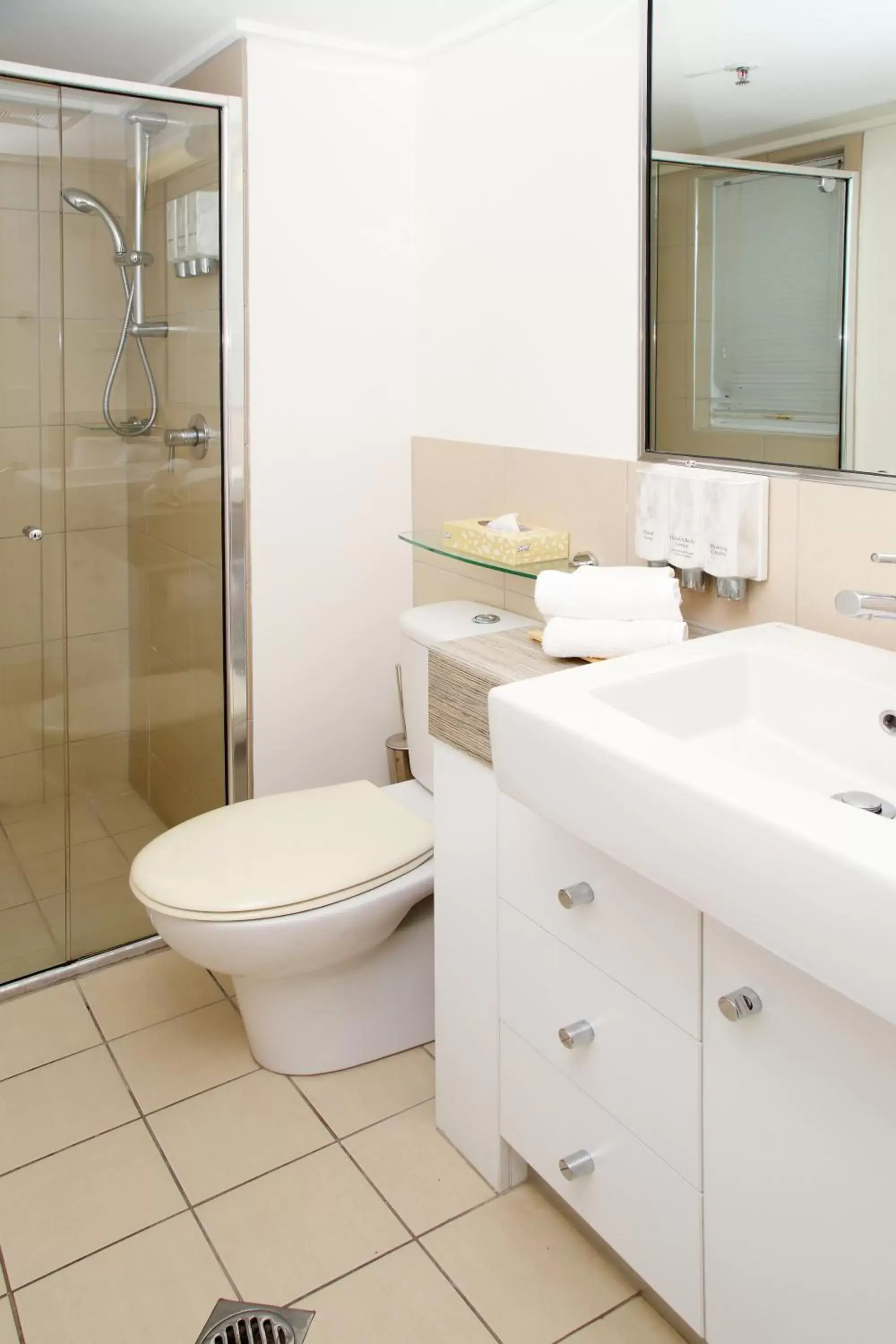 Bathroom in Cairns Central Plaza Apartment Hotel