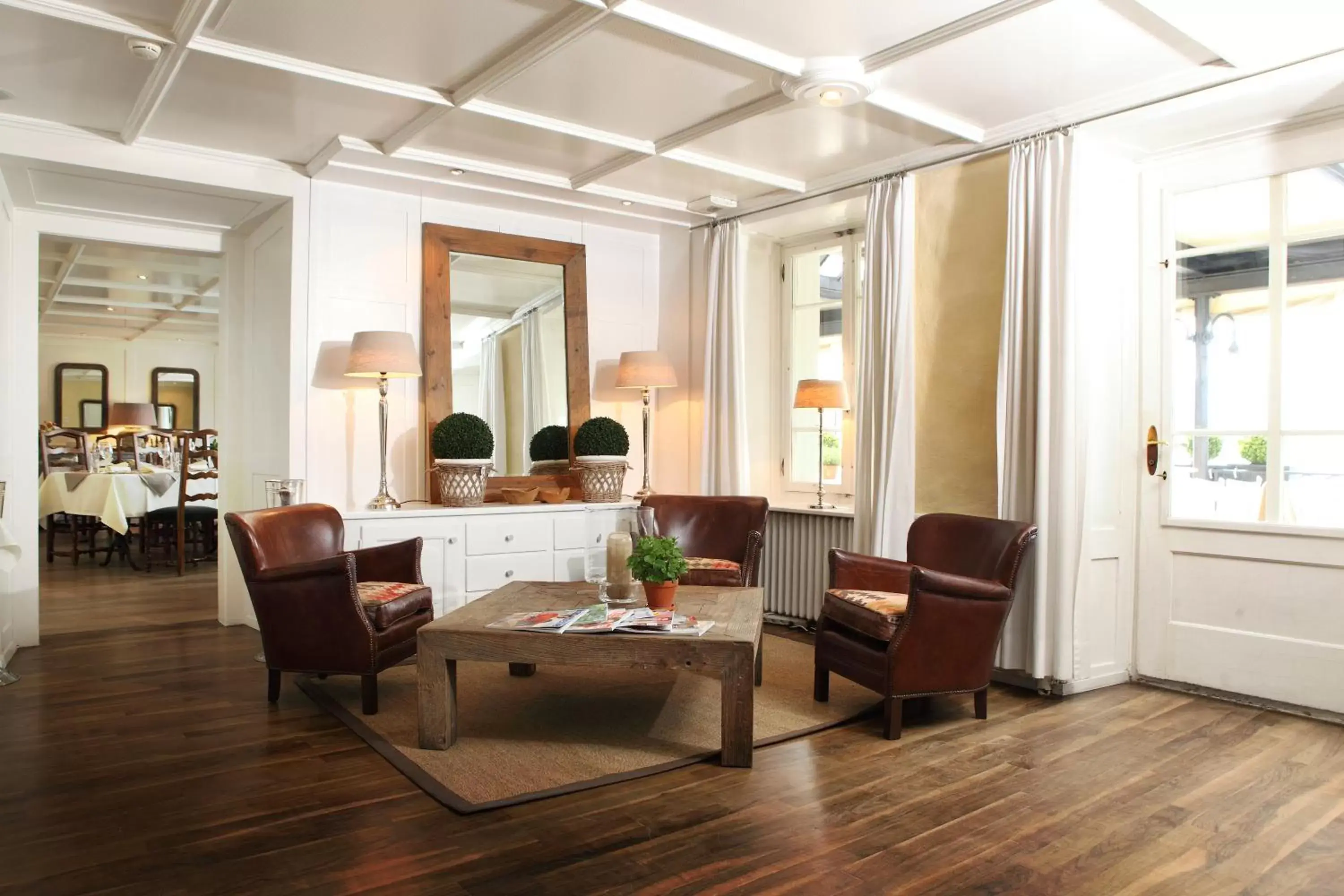 Lobby or reception in Hotel Hirschen am See Lobby or reception in Hotel Hirschen am See