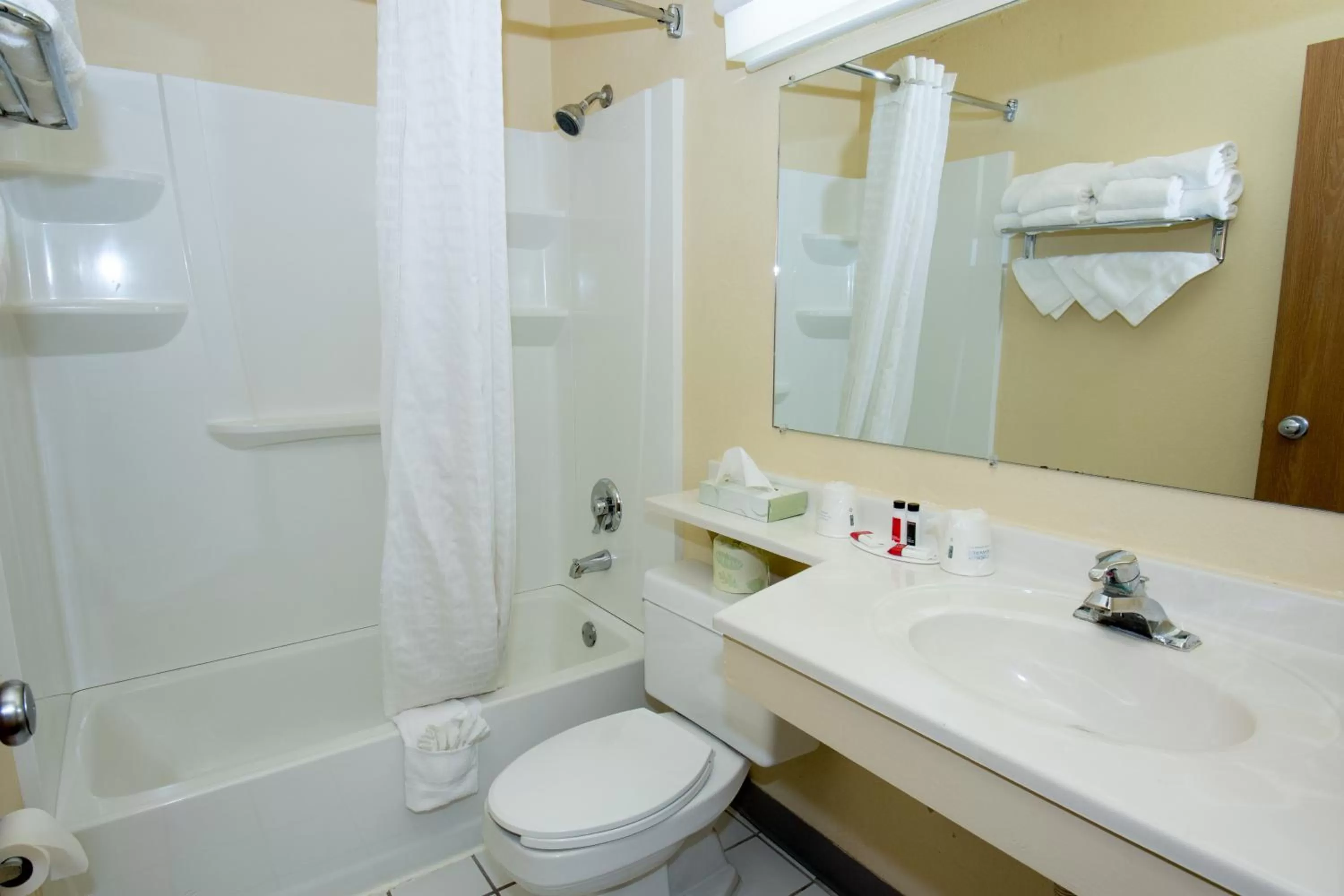 Shower in Super 8 by Wyndham Altoona