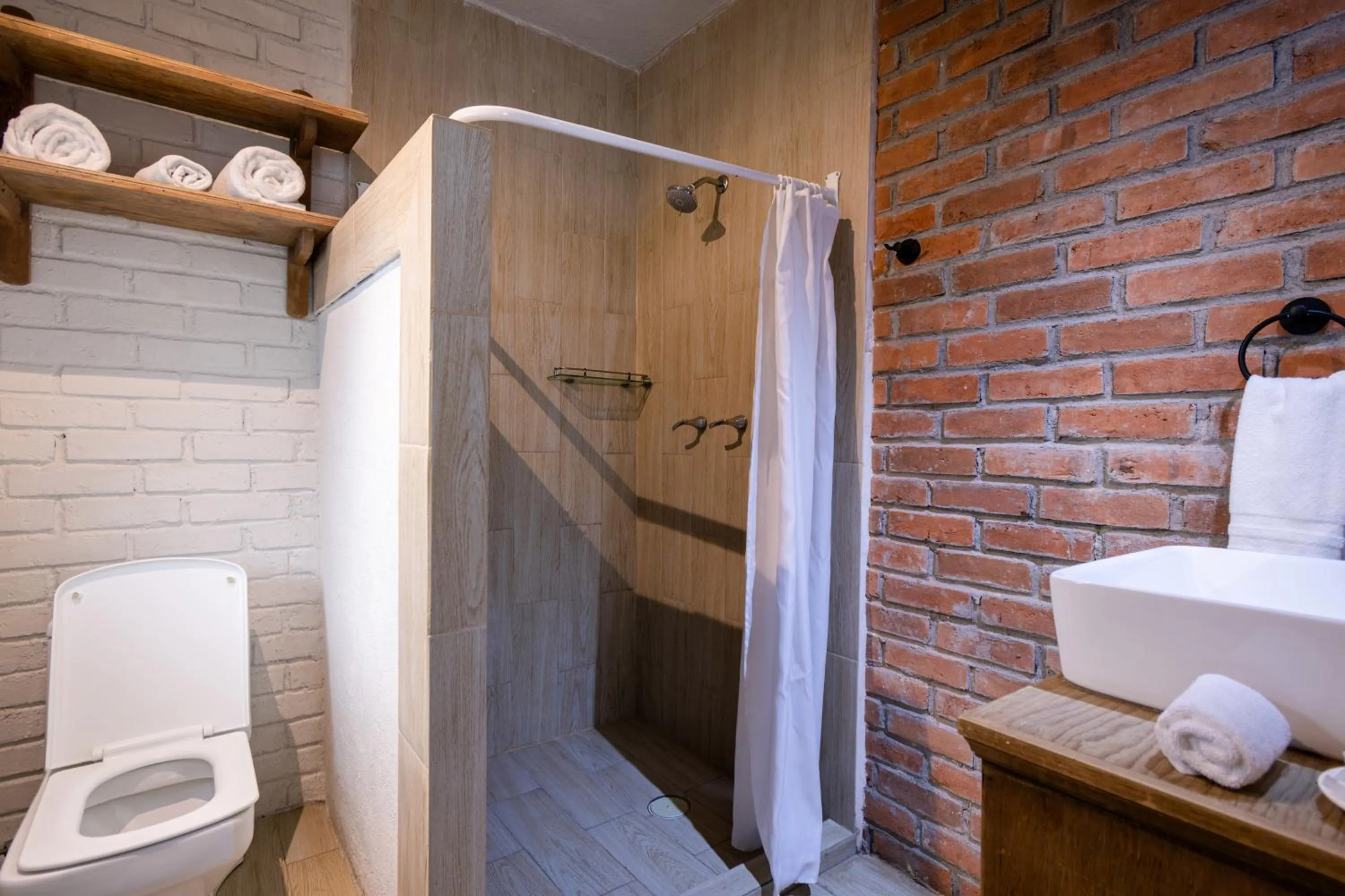 Bathroom in Hotel Casa Santamaría