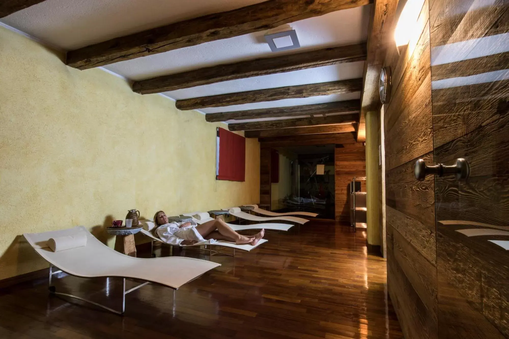Spa and wellness centre/facilities in Hotel Walser Courmayeur