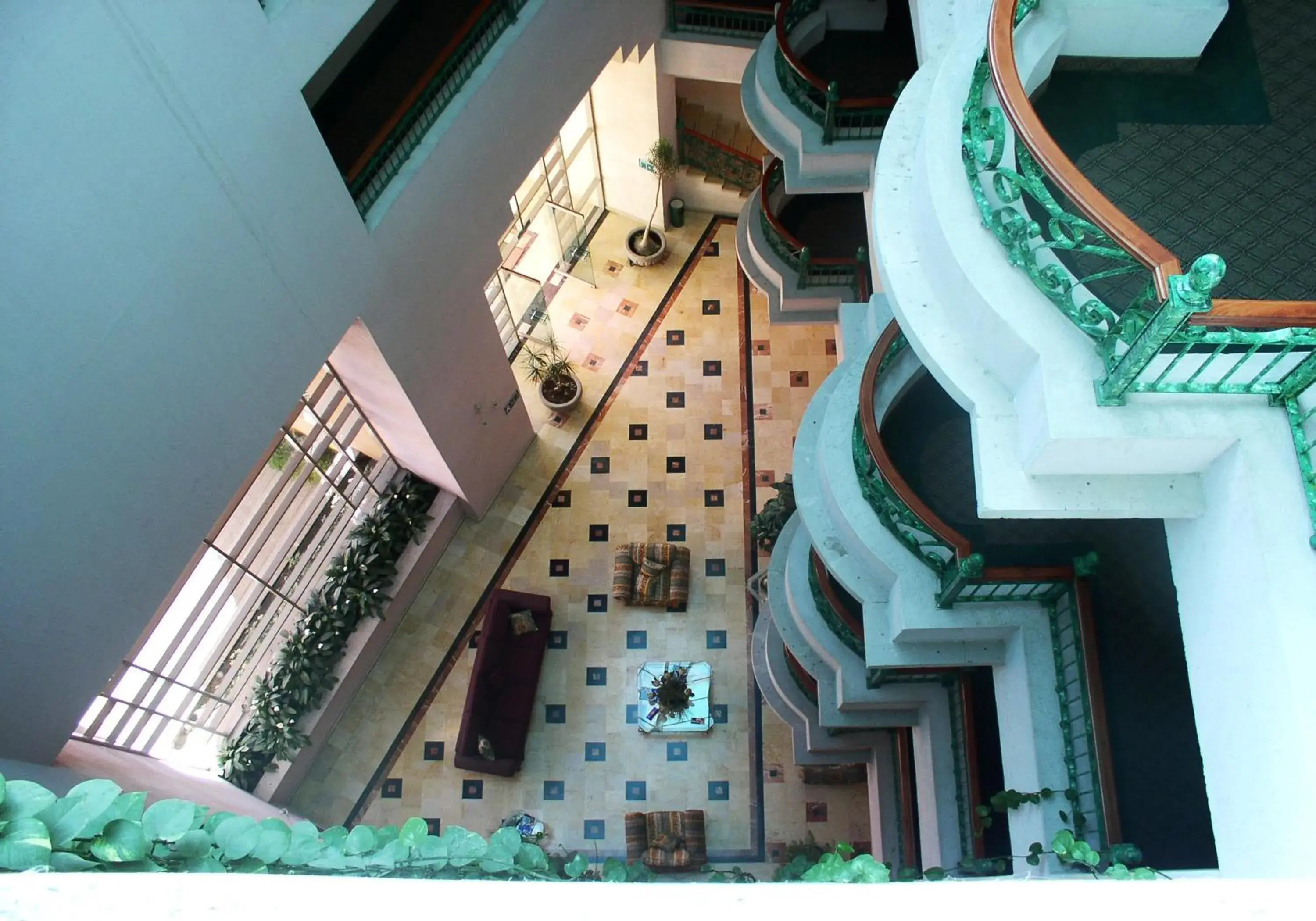 Bird's eye view in Hotel Quinta Cesar