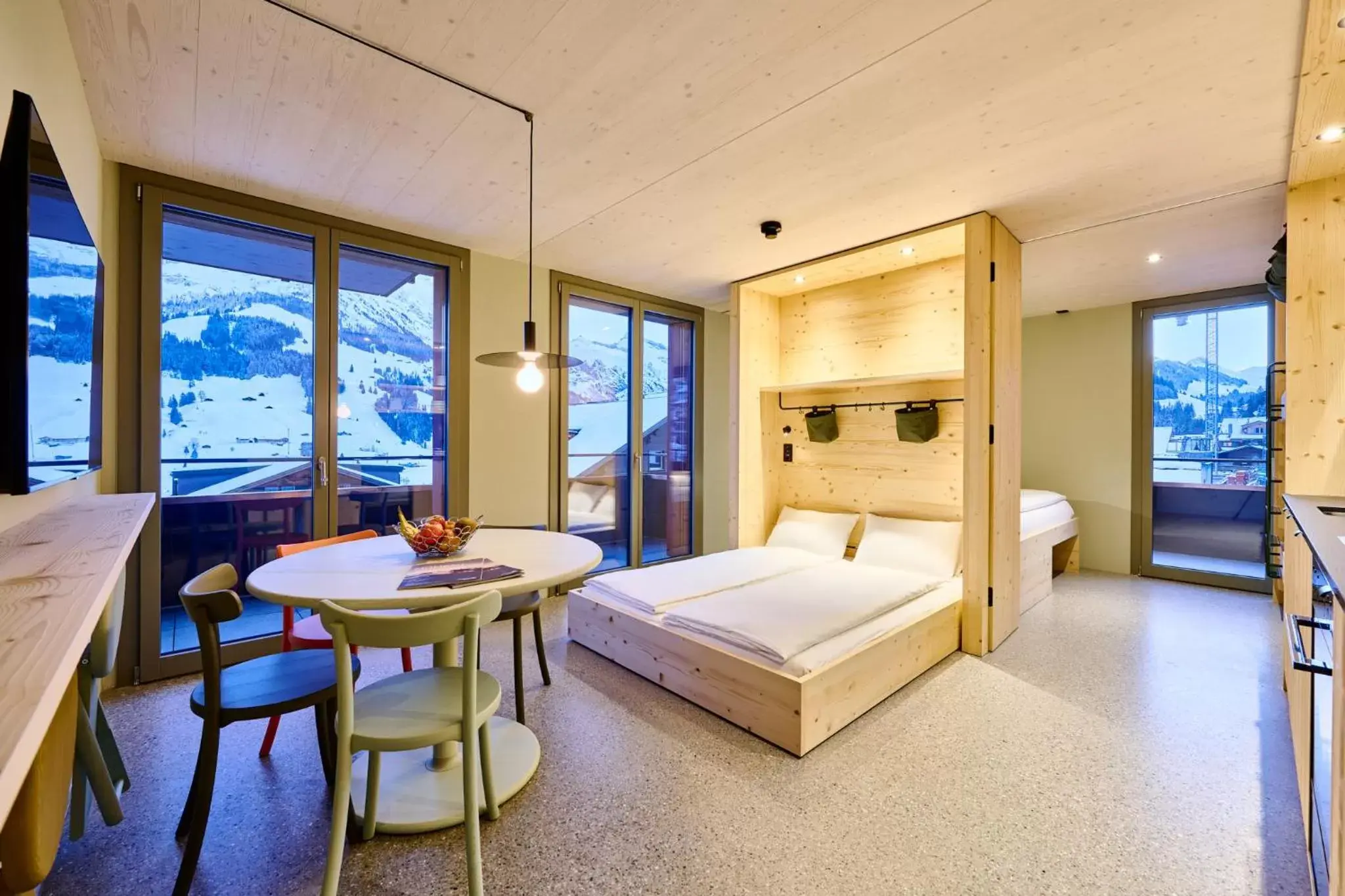 Bed in Apart Hotel Adelboden am Dorfplatz