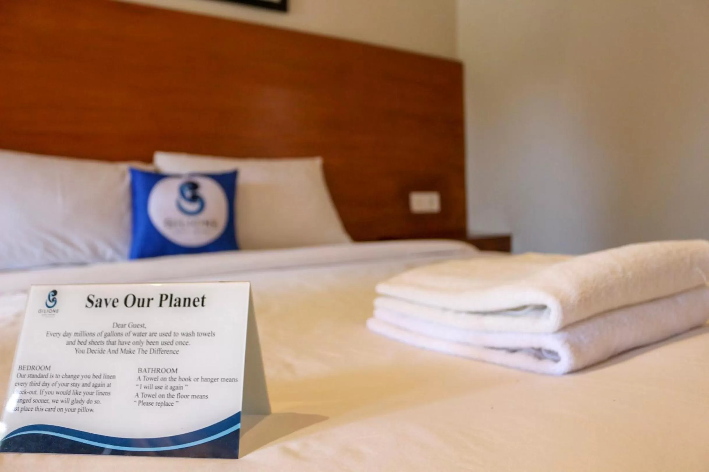 Bed in Gili One Resort