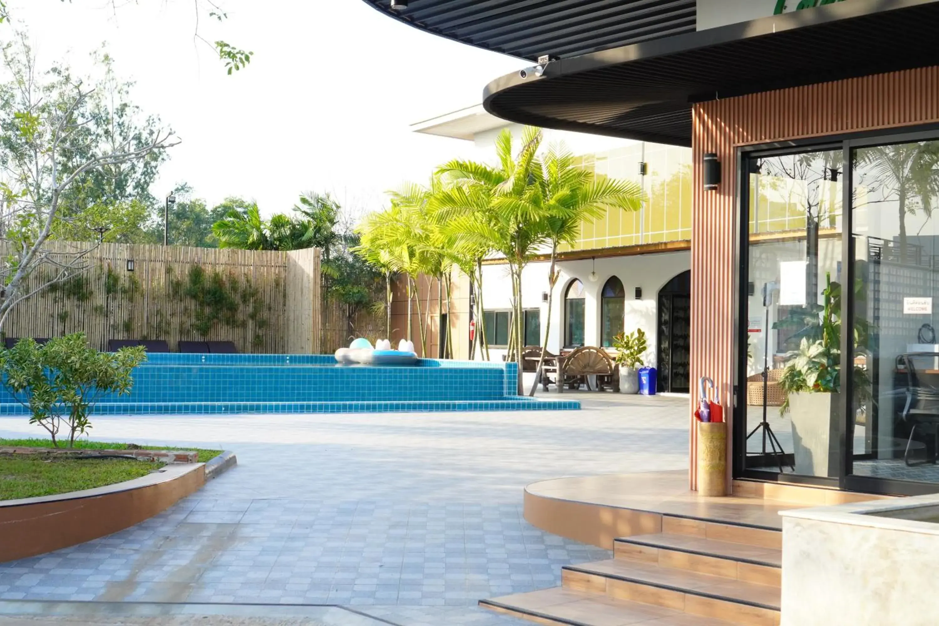 Property building, Swimming Pool in Green Terrace Resort & Restaurant