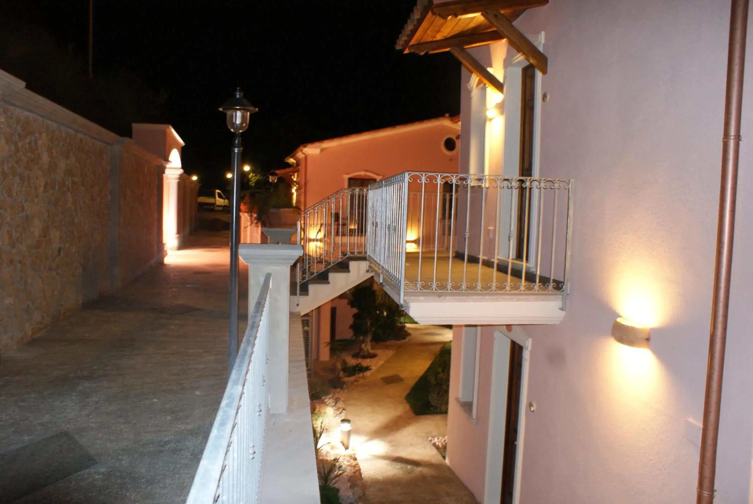 Balcony/Terrace in Hotel Ristorante Borgo La Tana