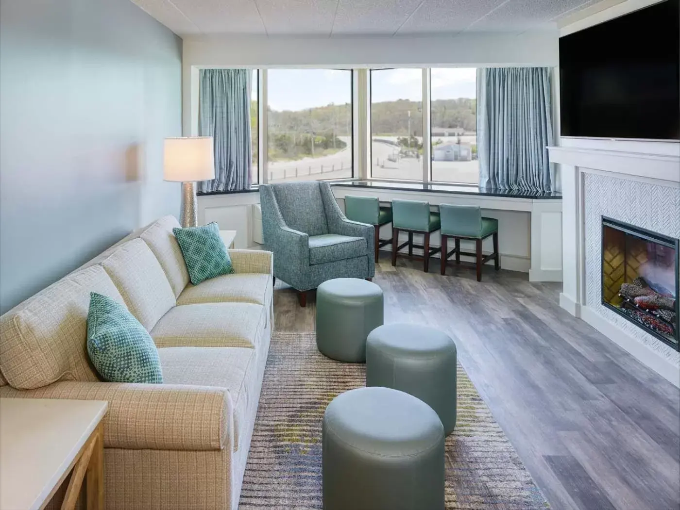 Living room, Seating Area in Sea Crest Beach Hotel