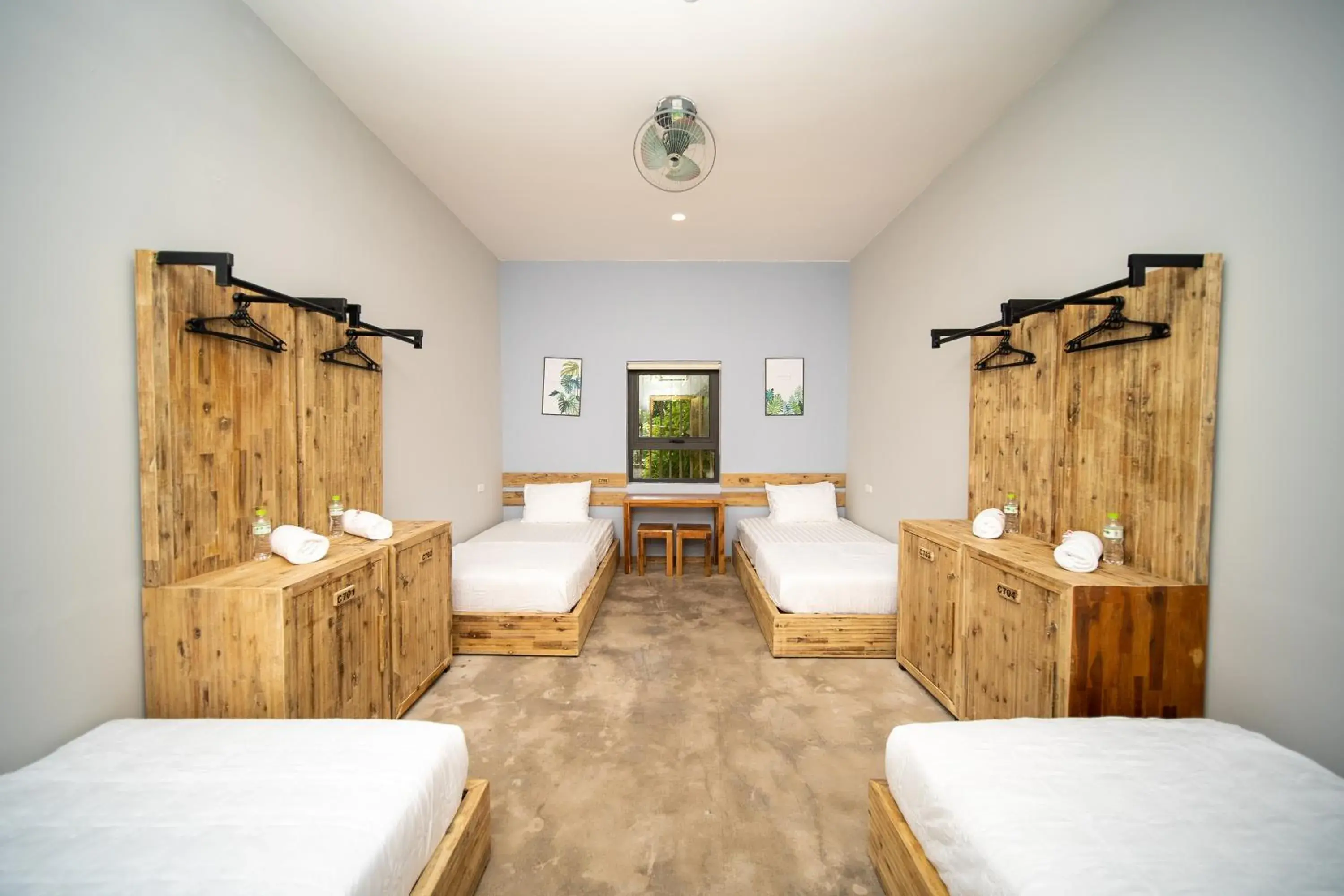 Bed, Seating Area in 9Station Hostel & Bar Phu Quoc                                                              