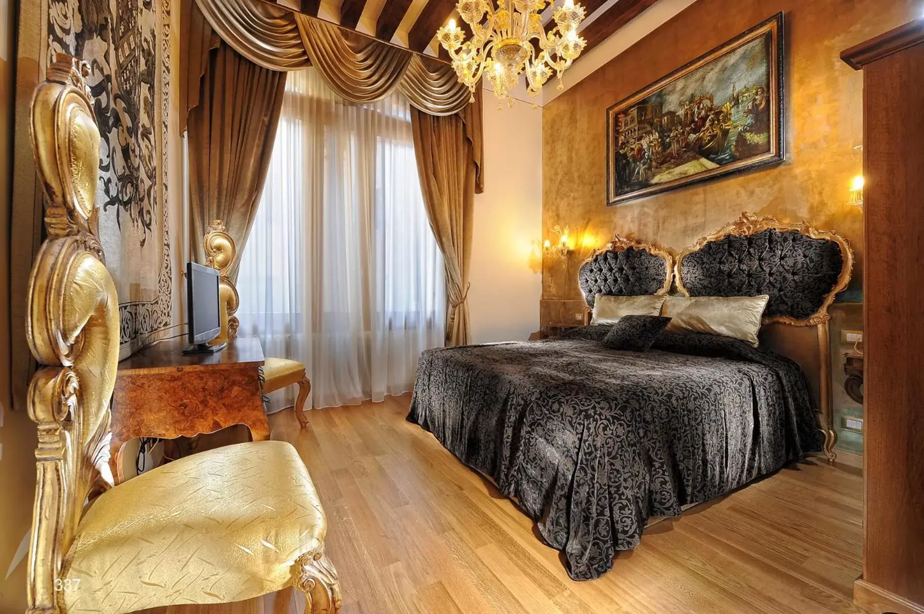 Photo of the whole room, Bed in Ca Dell'Arte